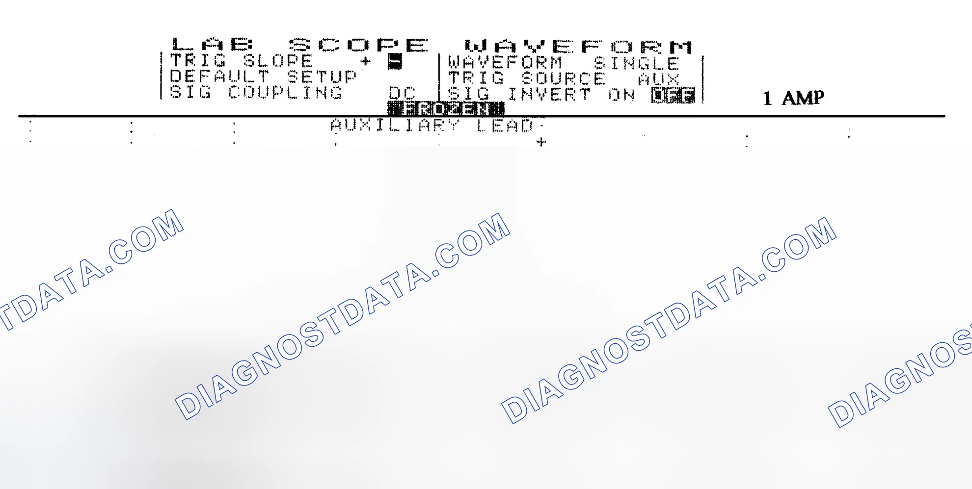 Scheme 20: Single Injector w/Normal Current Flow - Current Pattern
