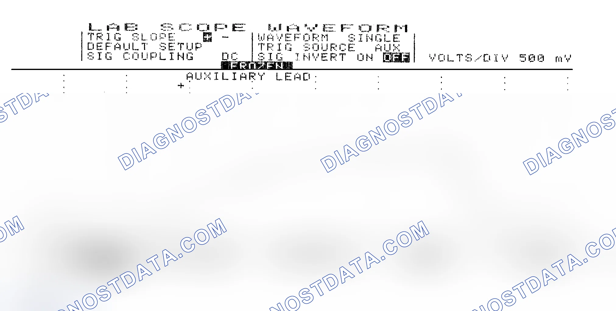 Scheme 14: Single Injector w/Excessive Current Flow - Current Pattern