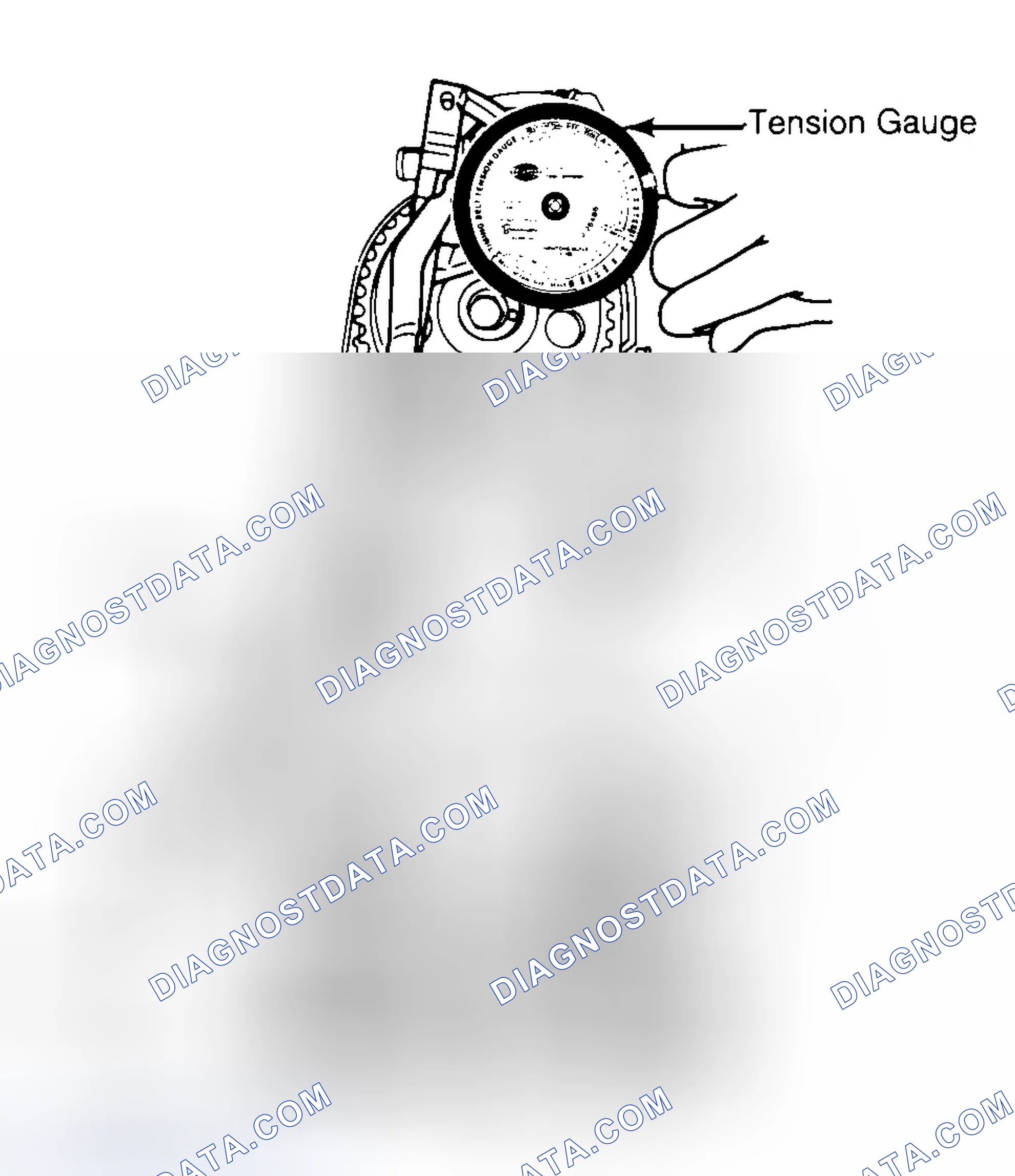 Scheme 3: Adjusting Typical Timing Belt Tension