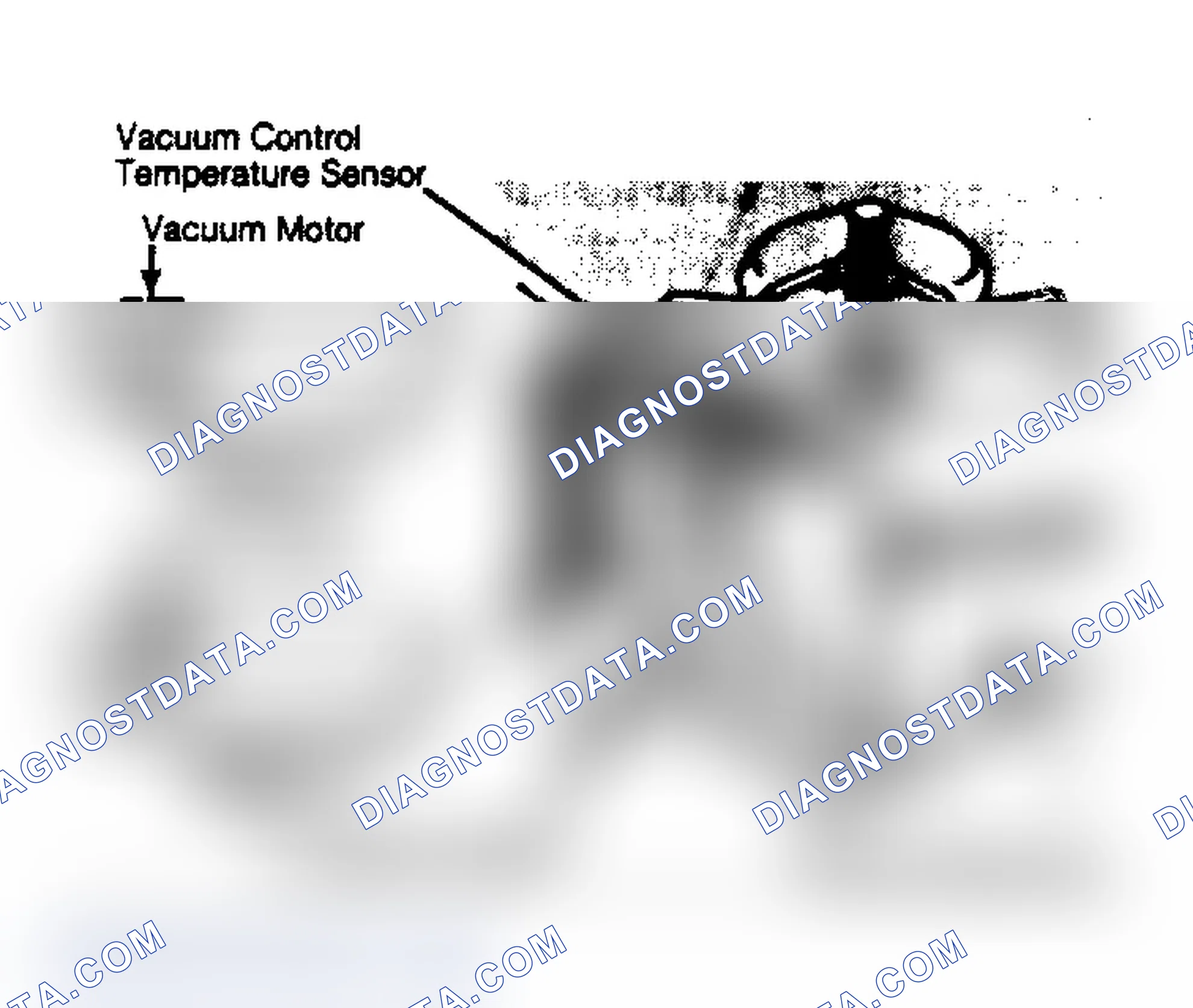 Scheme 40: Thermostatic Air Cleaner Assembly with Temperature Sensor & Vacuum Motor