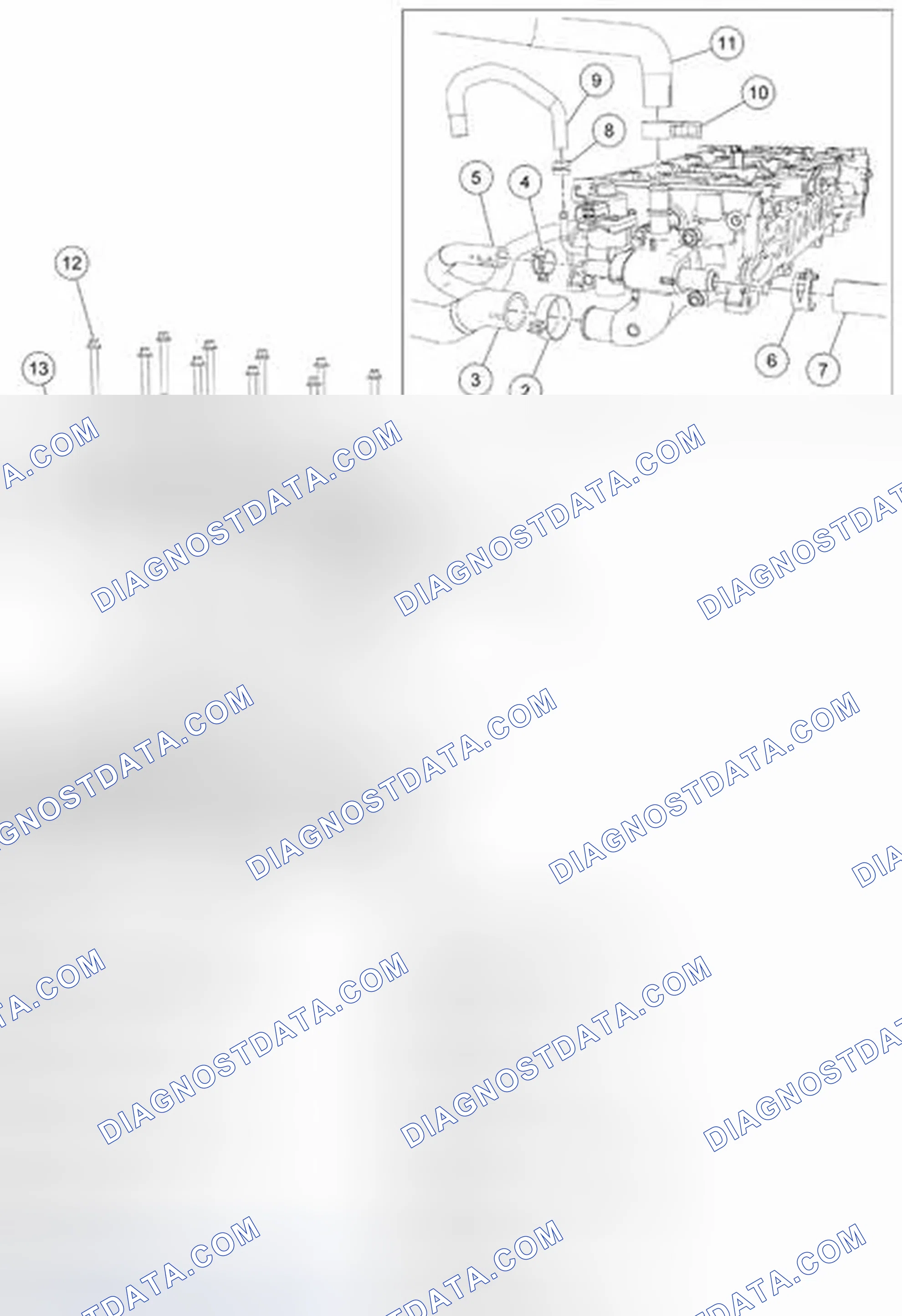 Scheme 749: CYLINDER HEAD - HYBRID REMOVAL/INSTALLATION