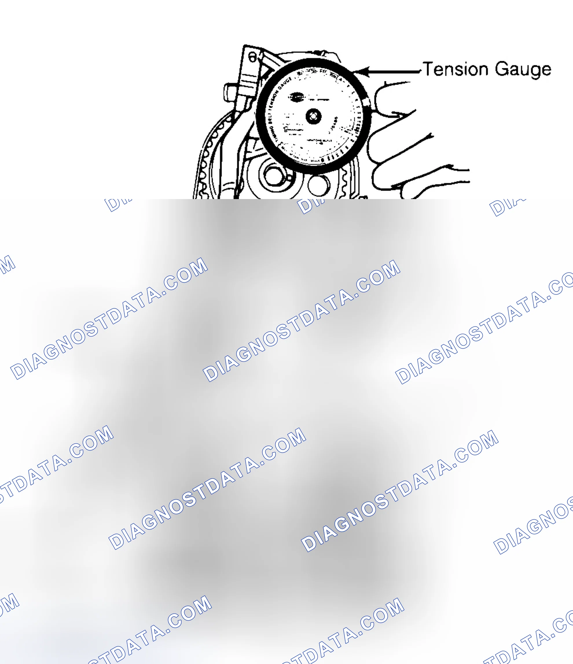 Scheme 3: Adjusting Typical Timing Belt Tension
