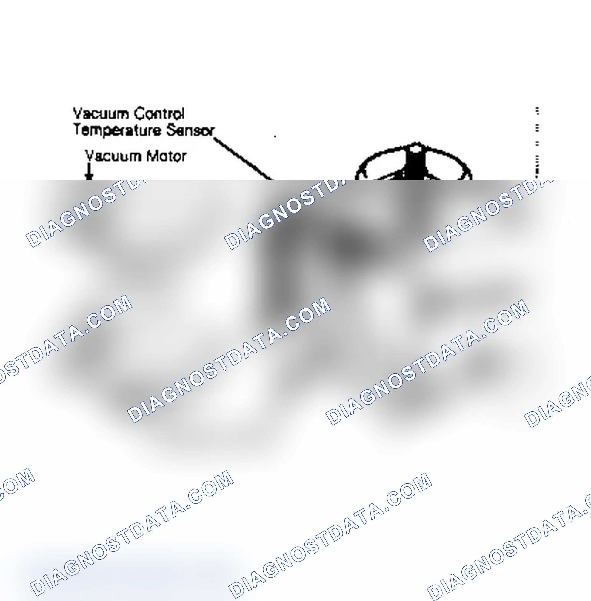 Scheme 257: Thermostatic Air Cleaner Assembly with Temperature Sensor & Vacuum Motor