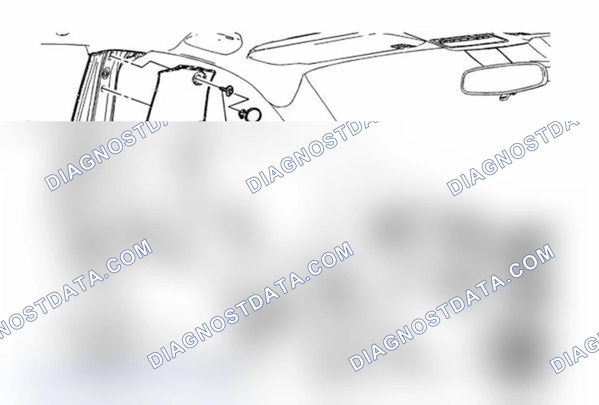 Scheme 71: Center Pillar Upper Trim Panel Replacement (Trax)