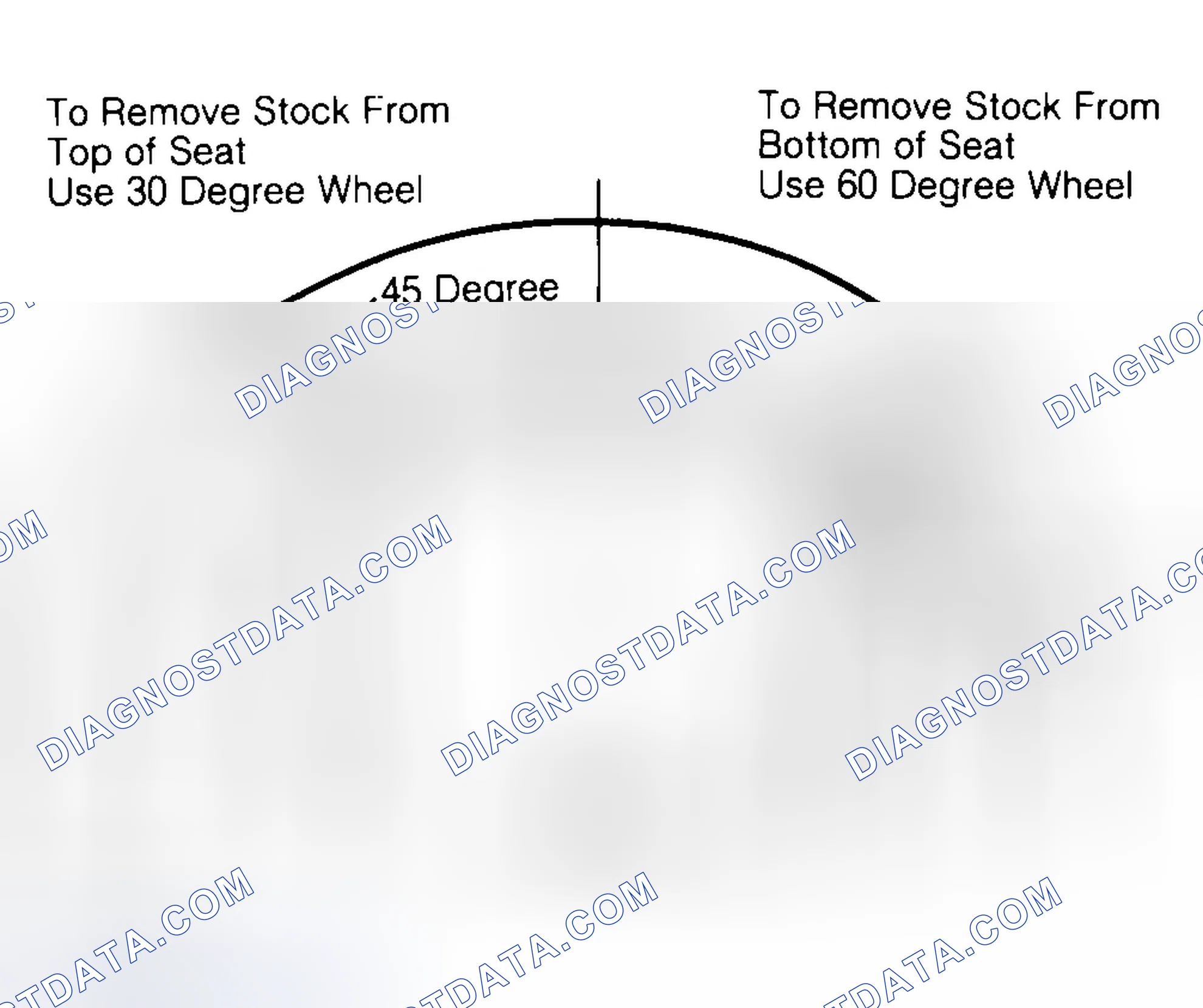 Scheme 19: Adjusting Valve Seat Width