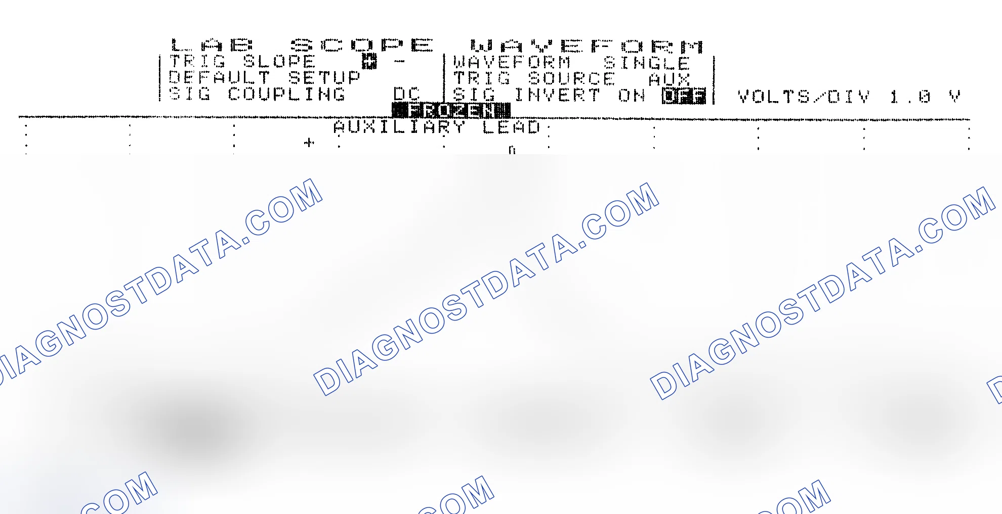 Scheme 19: Single Injector w/Excessive Current Flow - Current Pattern