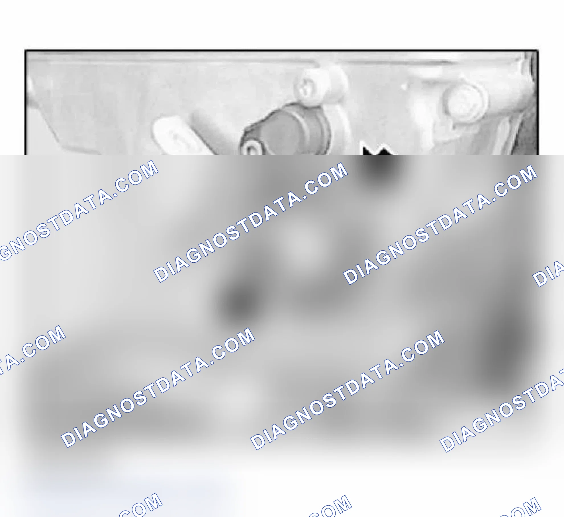 Scheme 434: 11 36 590 Removing and installing/replacing solenoid valve of camshaft adjustment unit, right (M62 V