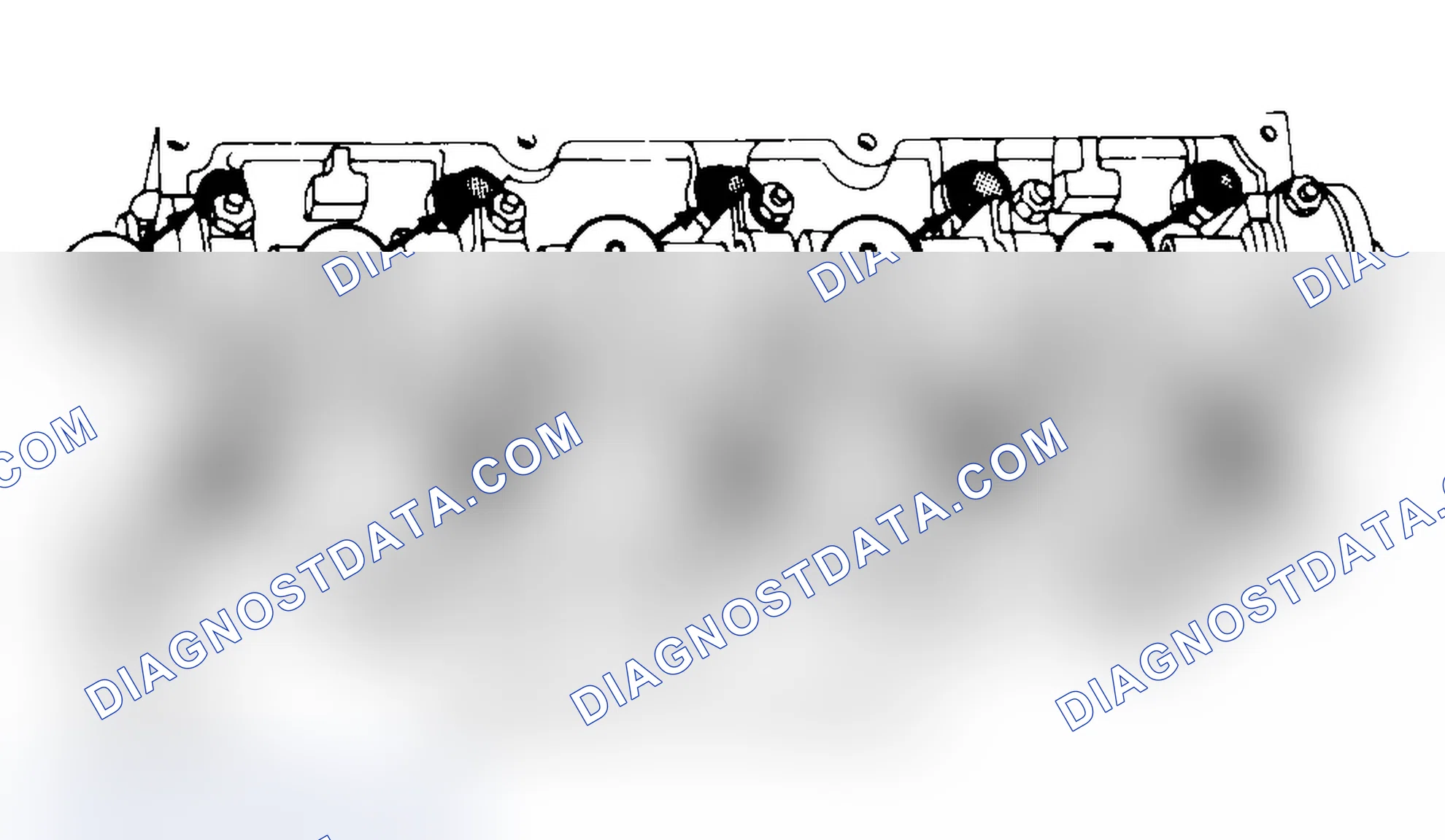 Scheme 3: Typical Cylinder Head Tightening or Loosening Sequence