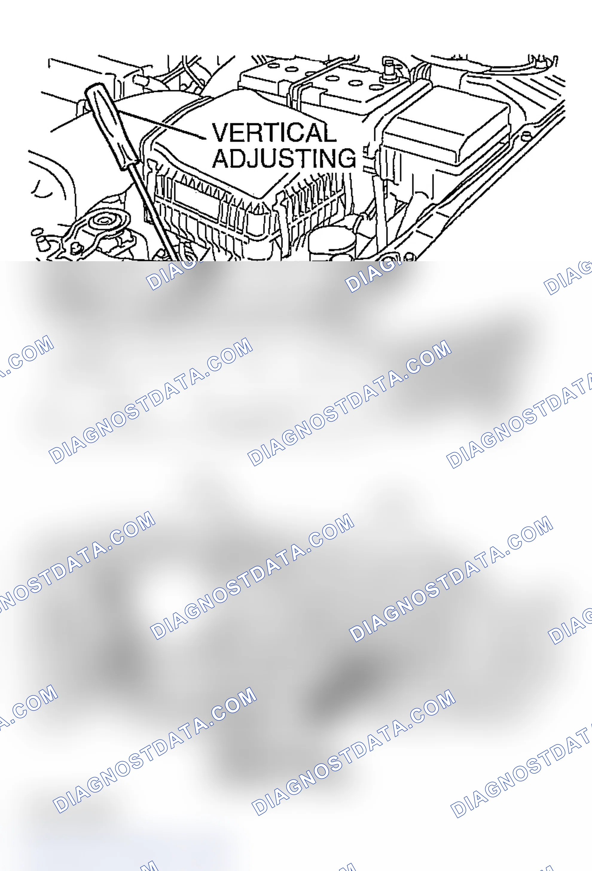 Scheme 80: HEADLIGHT ADJUSTMENT