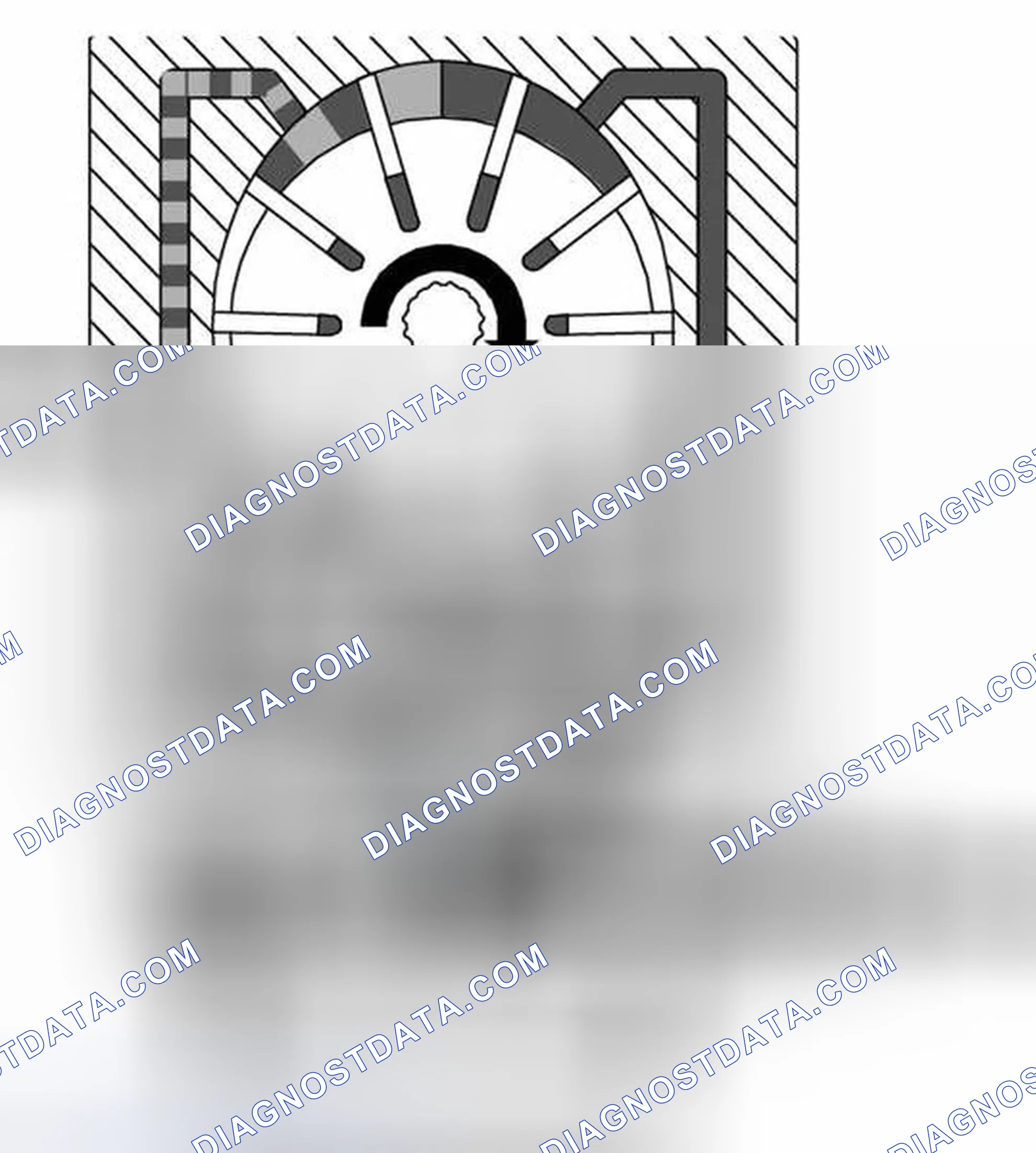 Scheme 88: Steering wheel turned to full lock