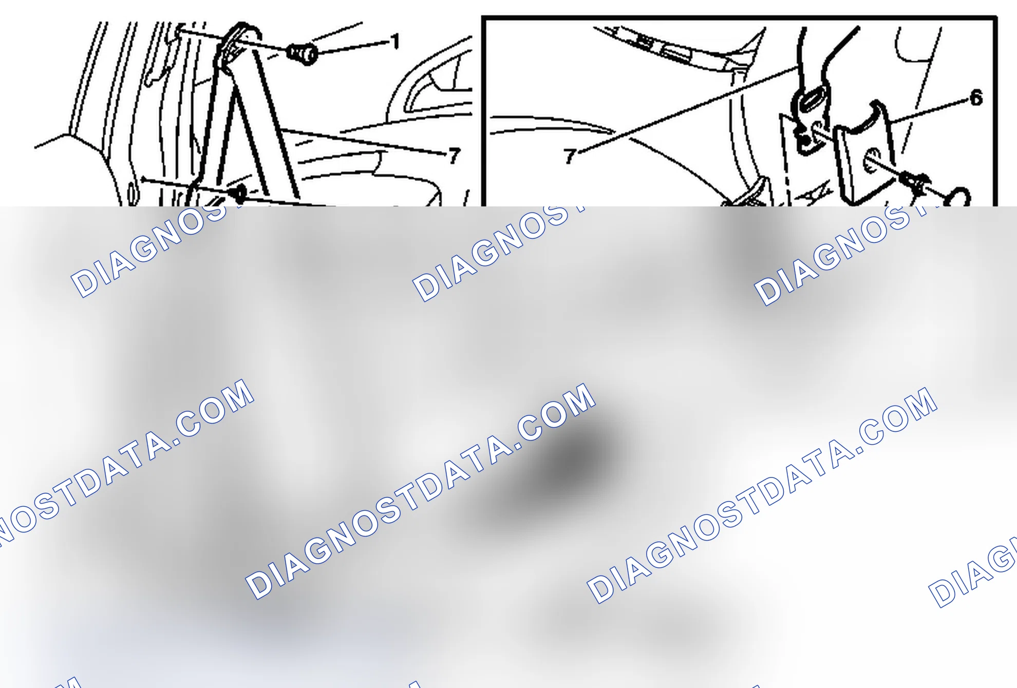 Scheme 18: Driver or Passenger Seat Retractor Side Belt Replacement