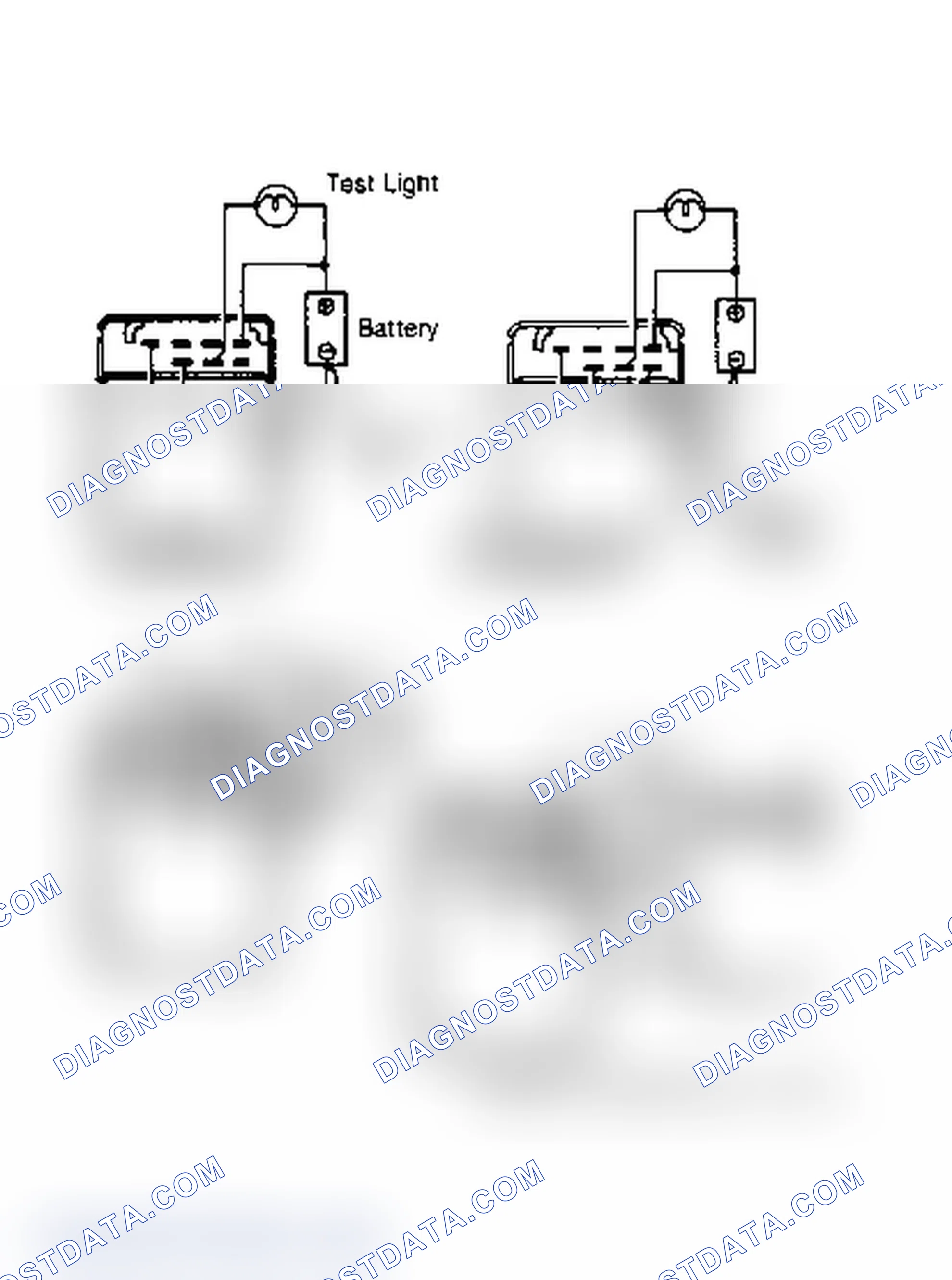 Scheme 2: Test Connections for Variable Intermittent Amplifier Pulsar NX, Sentra & Stanza