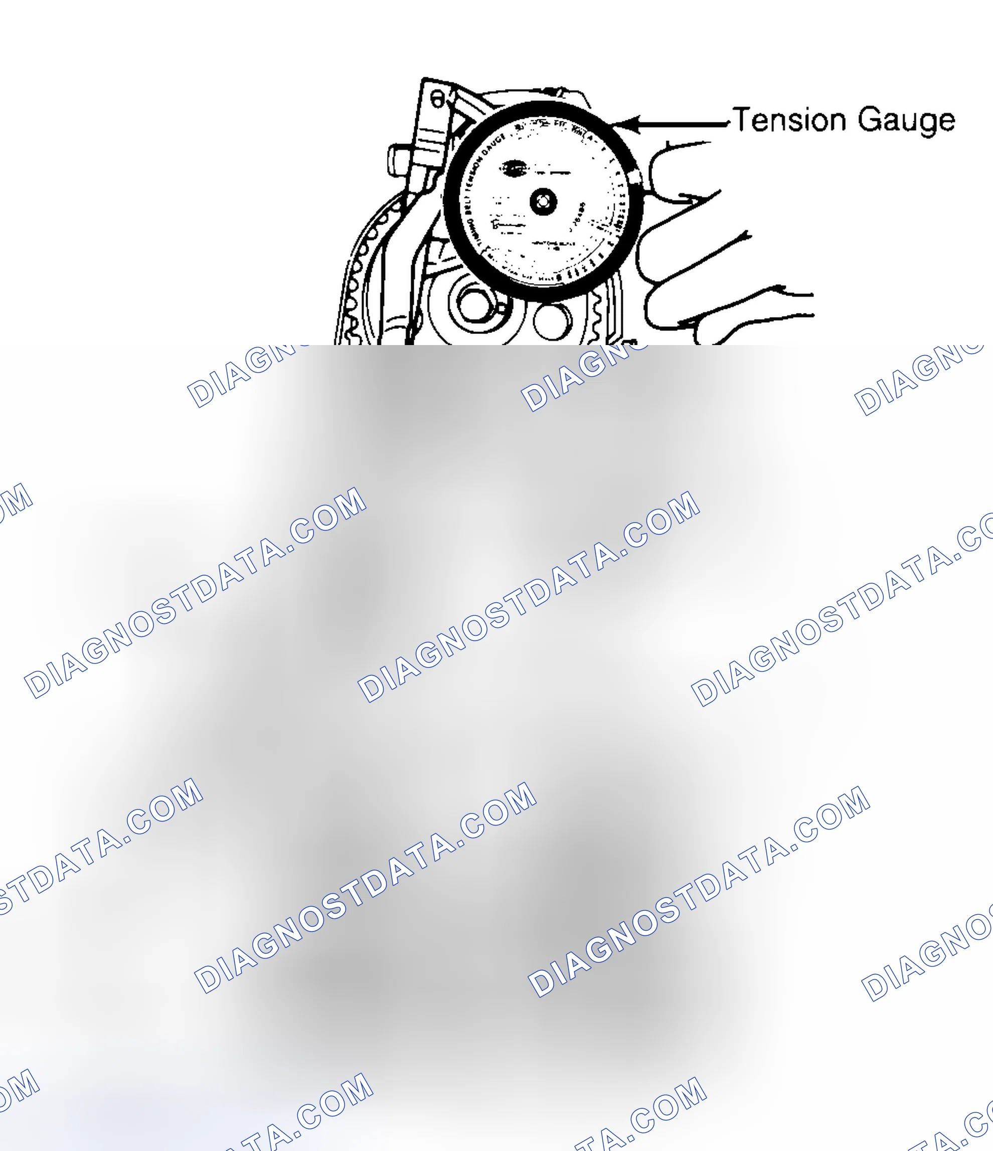 Scheme 3: Adjusting Typical Timing Belt Tension