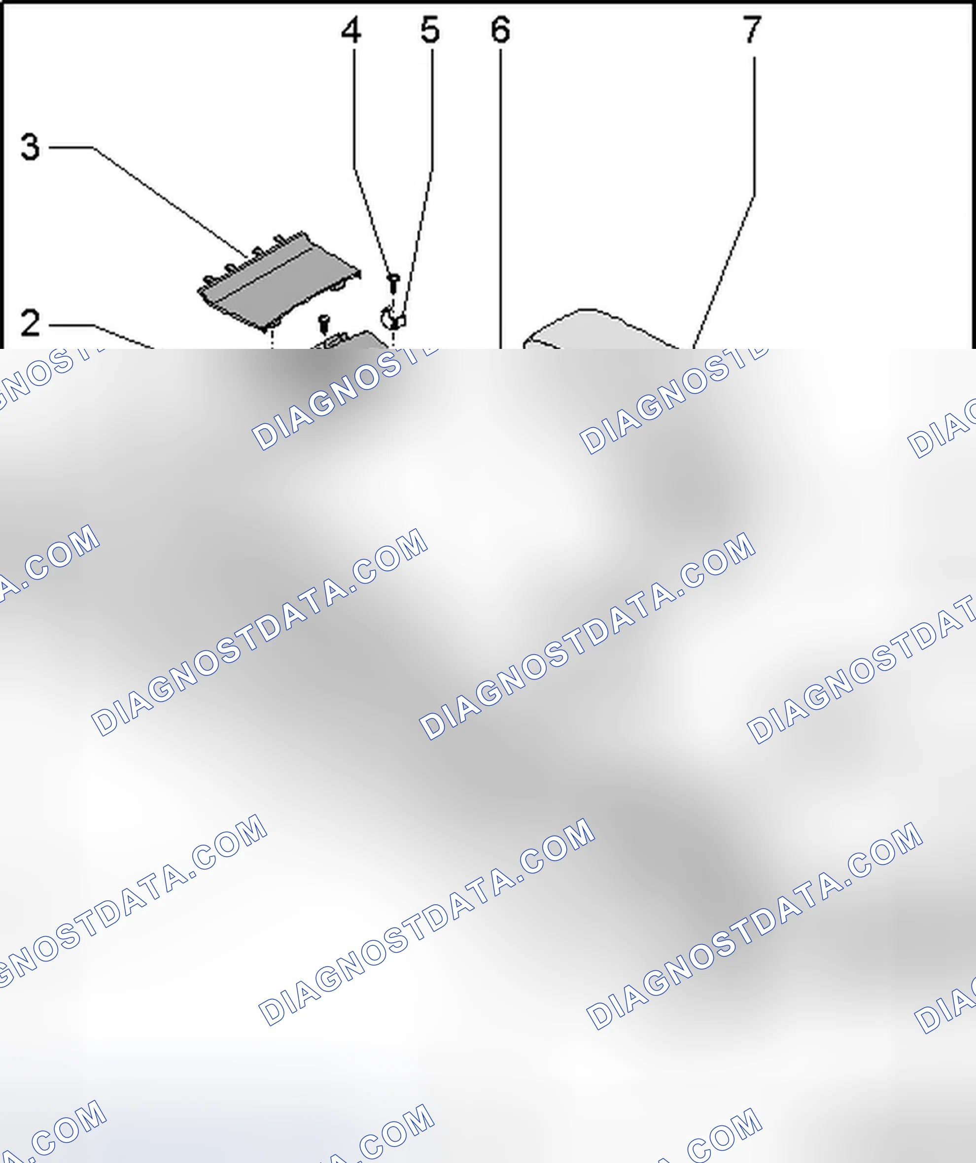 Scheme 2: CENTER CONSOLE TRIM COMPONENT OVERVIEW