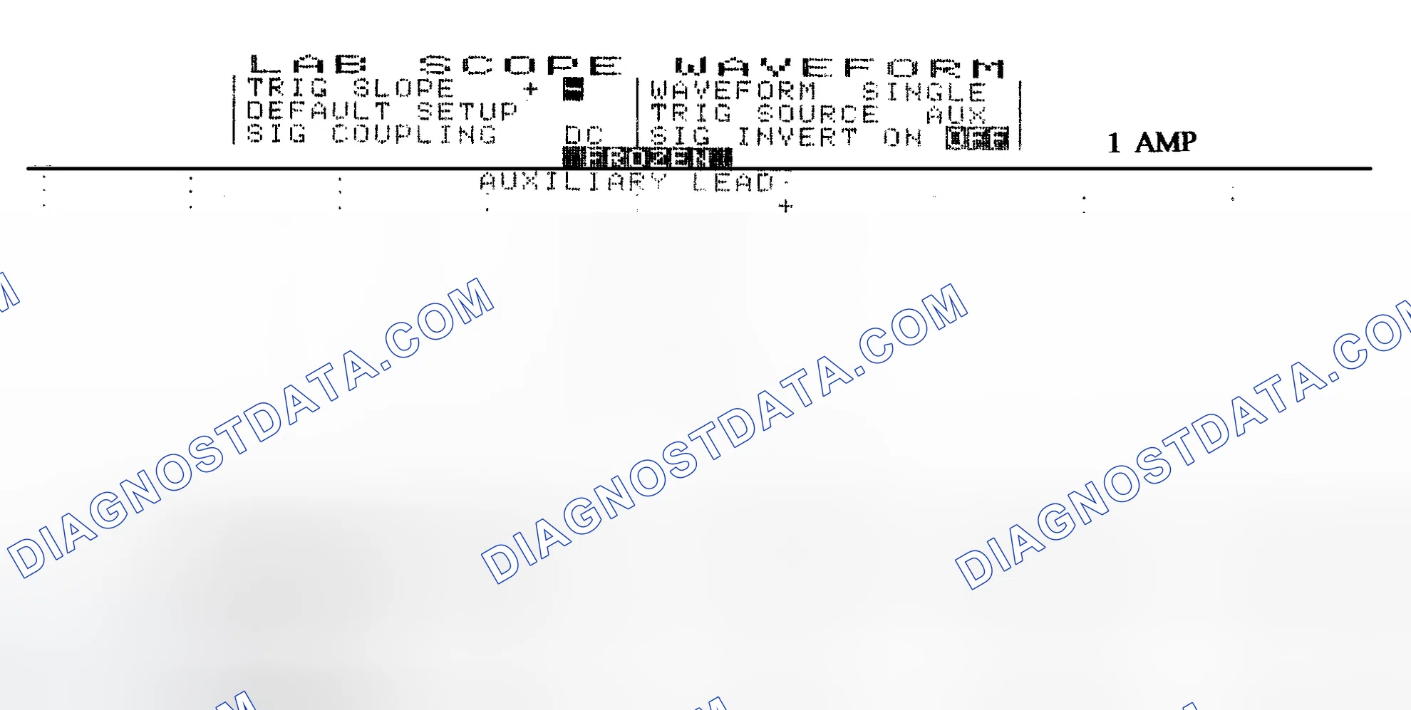Scheme 20: Single Injector w/Normal Current Flow - Current Pattern