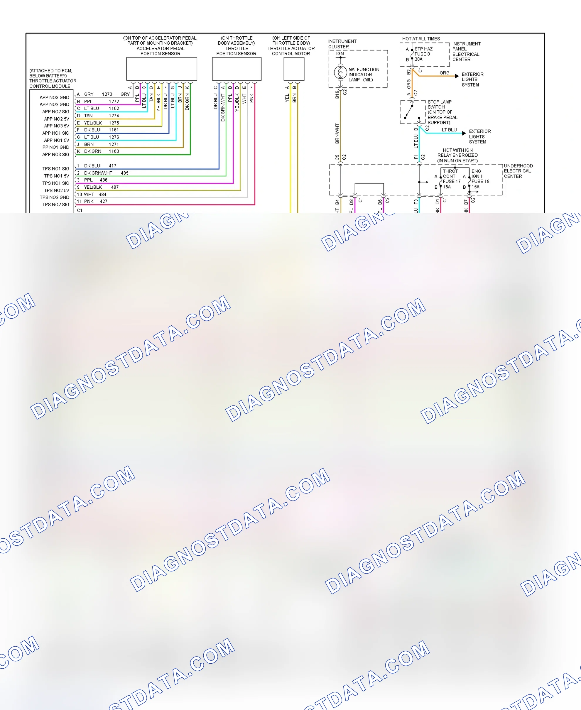 Scheme 66: PCM Wiring Diagram (Corvette - 5.7L - 3 Of 4)