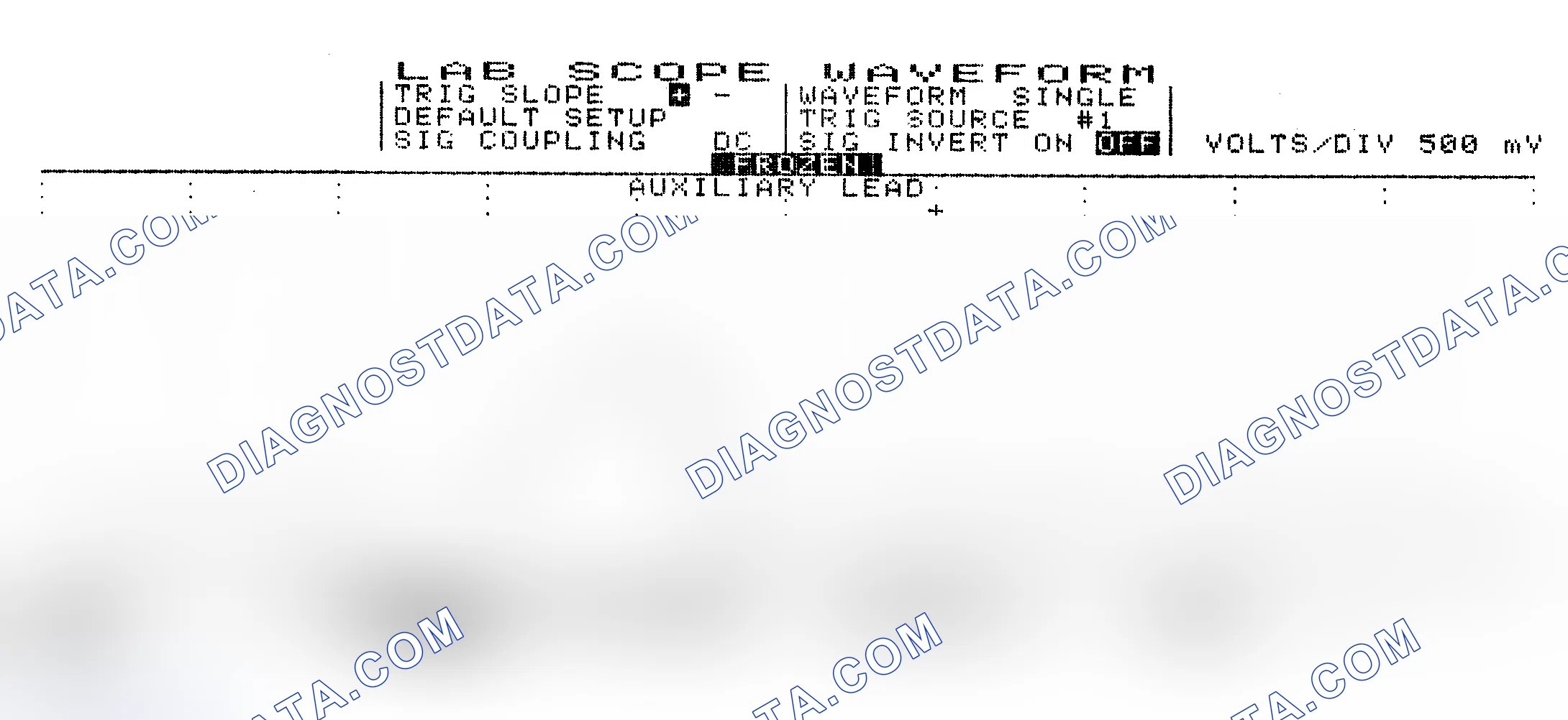 Scheme 10: Single Injector w/Excessive Current Flow - Current Pattern