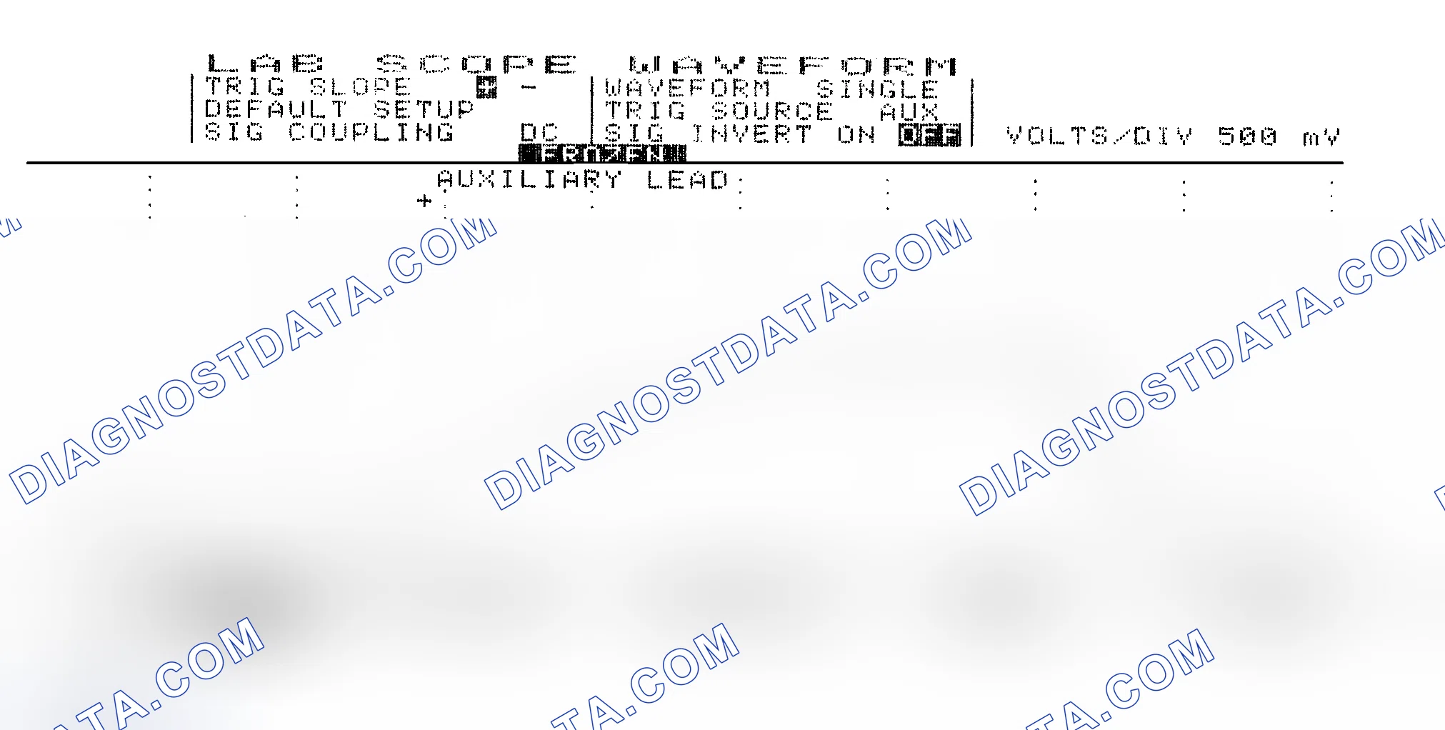 Scheme 14: Single Injector w/Excessive Current Flow - Current Pattern