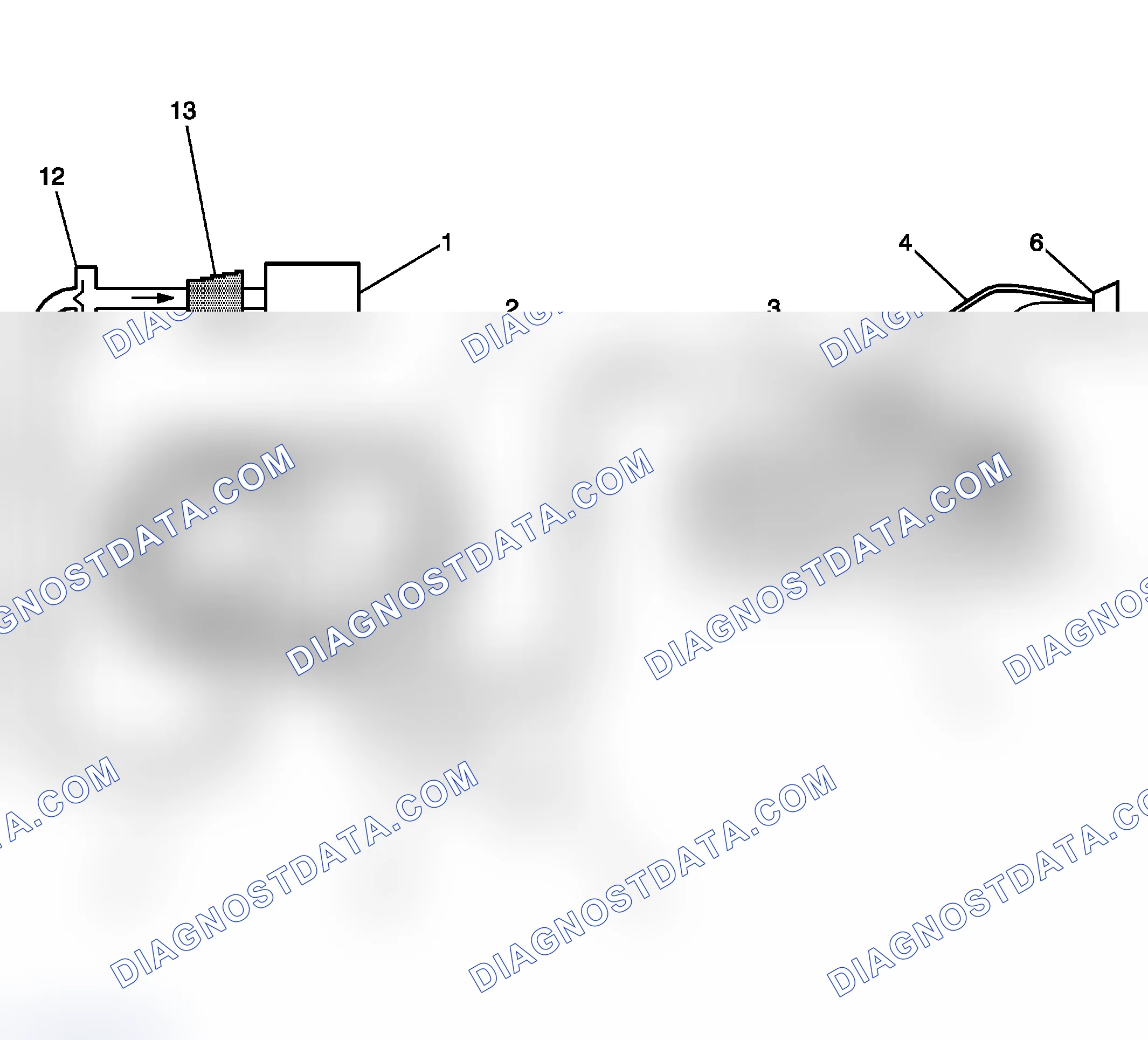 Scheme 76: Typical Evaporative Emission (EVAP) System Hose Routing Diagram
