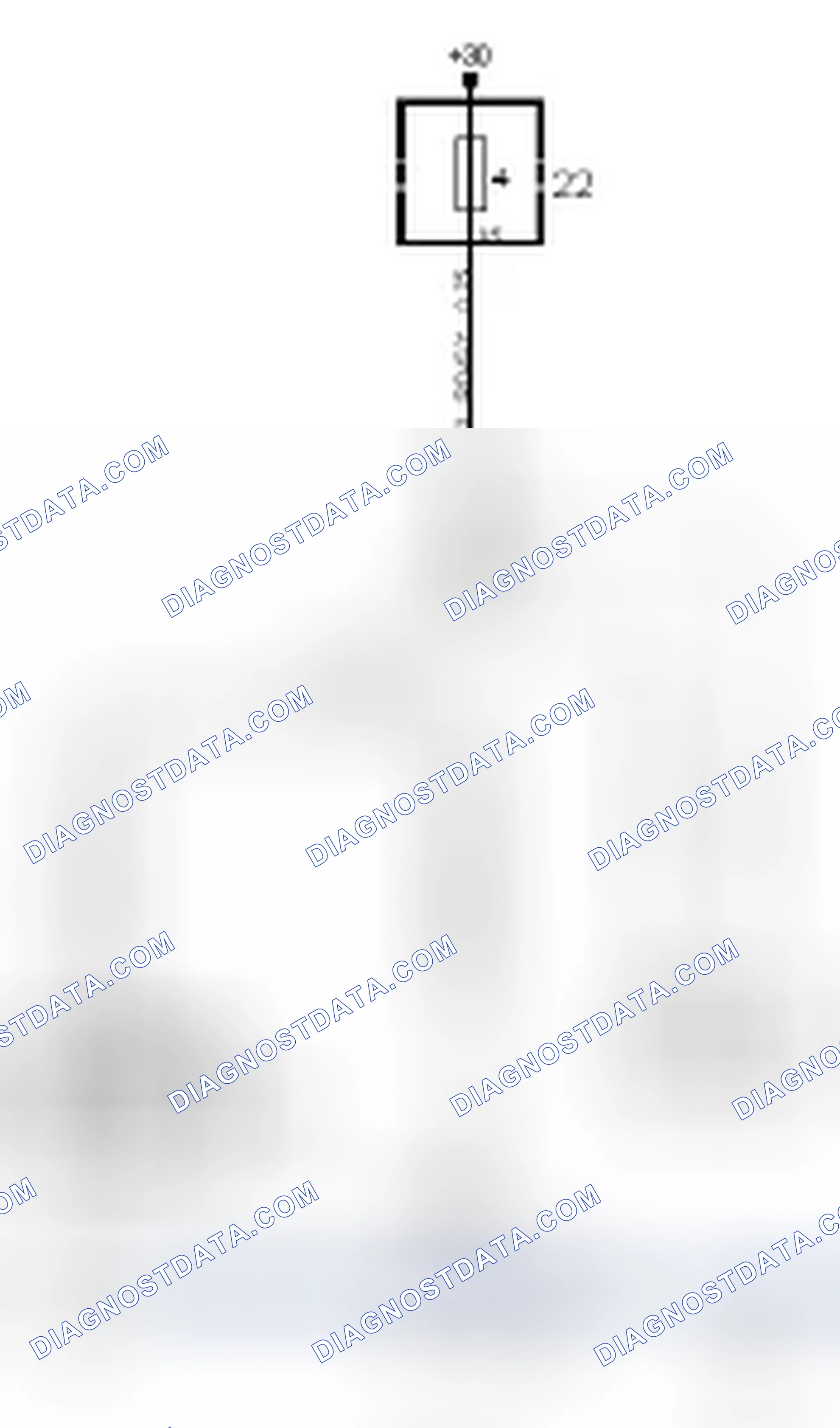 Scheme 476: Fuse 4, dashboard electrical center 22