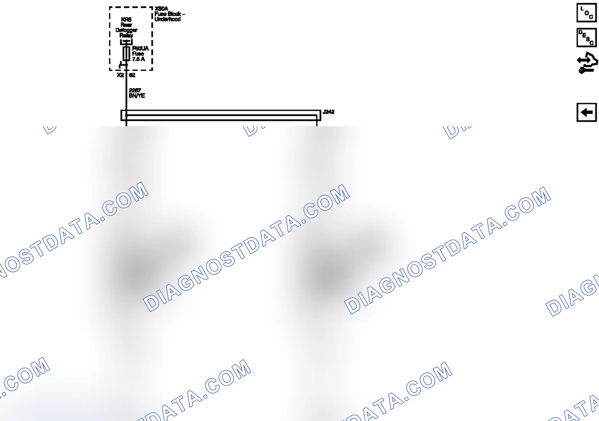 Scheme 3: Heated Mirrors Wiring Schematics