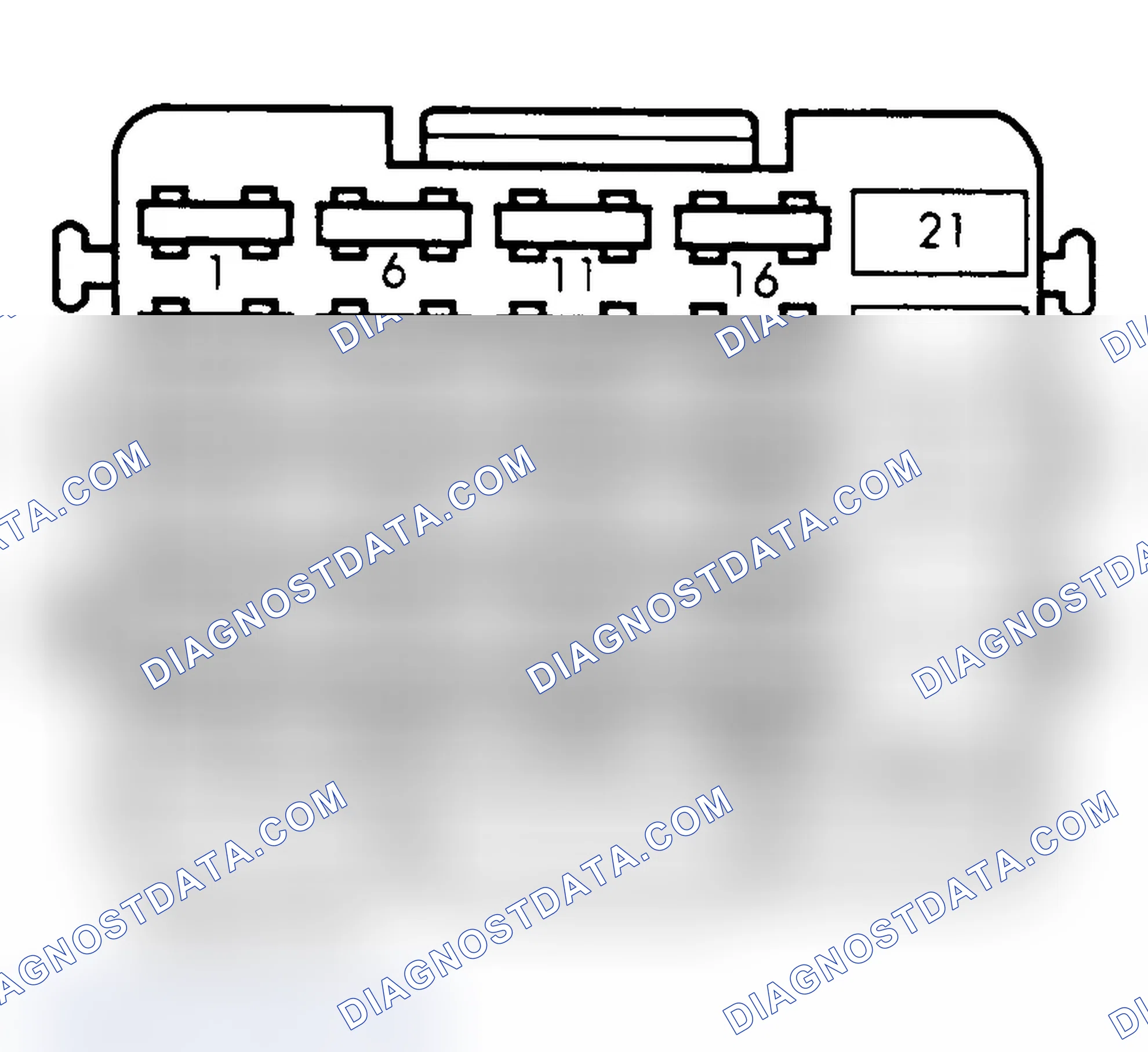 Scheme 11: FUSE PANEL IDENTIFICATION (1991-93 ROADMASTER)