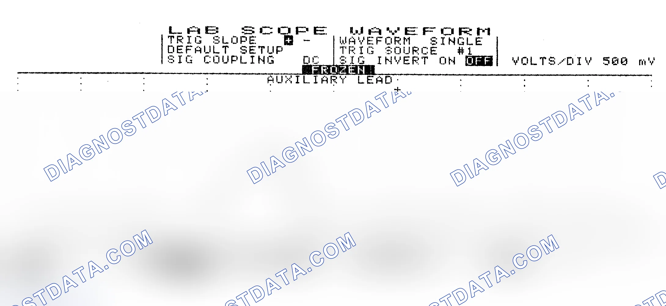 Scheme 10: Single Injector w/Excessive Current Flow - Current Pattern