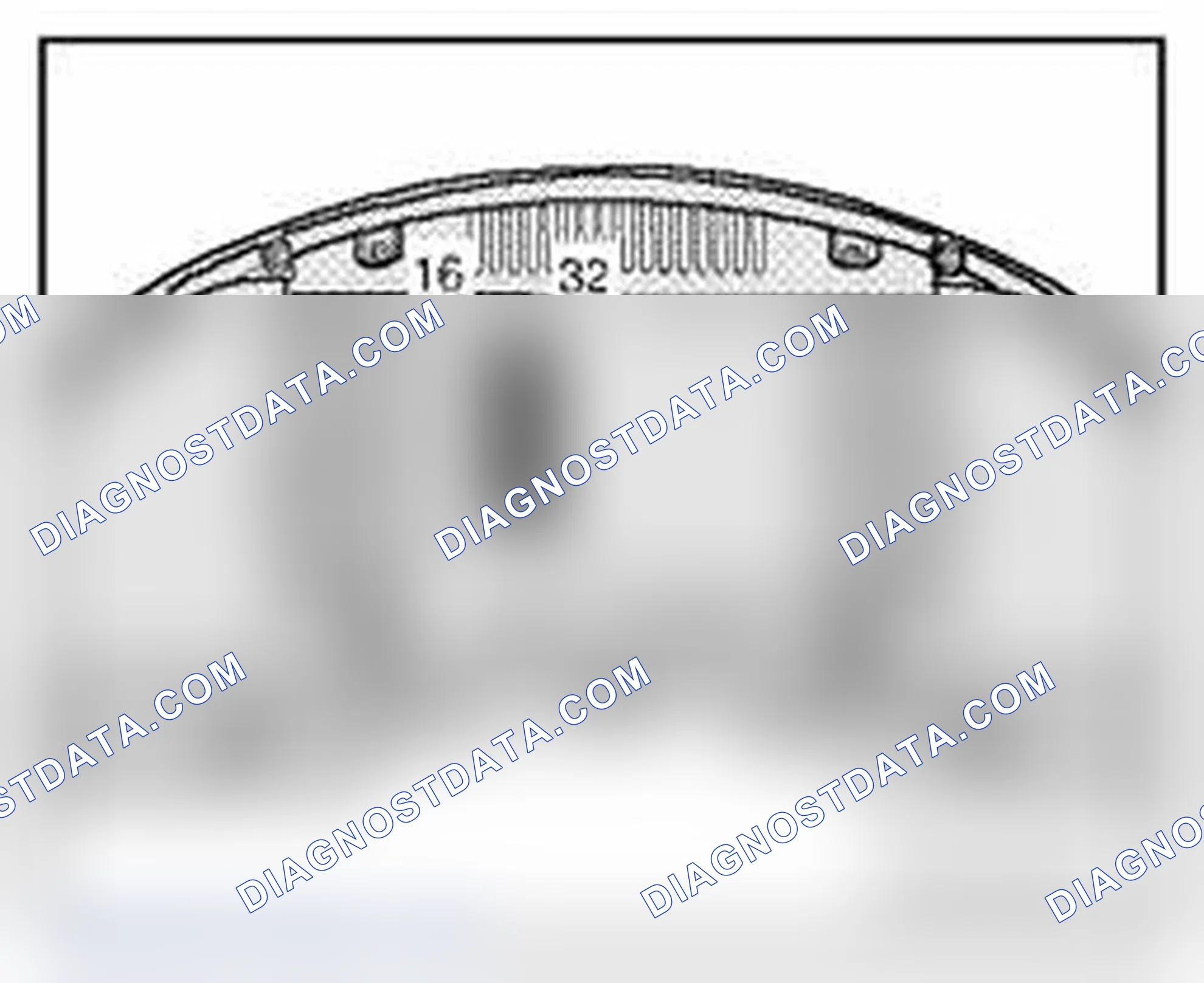 Scheme 105: Instrument cluster multi-pin connector assignments