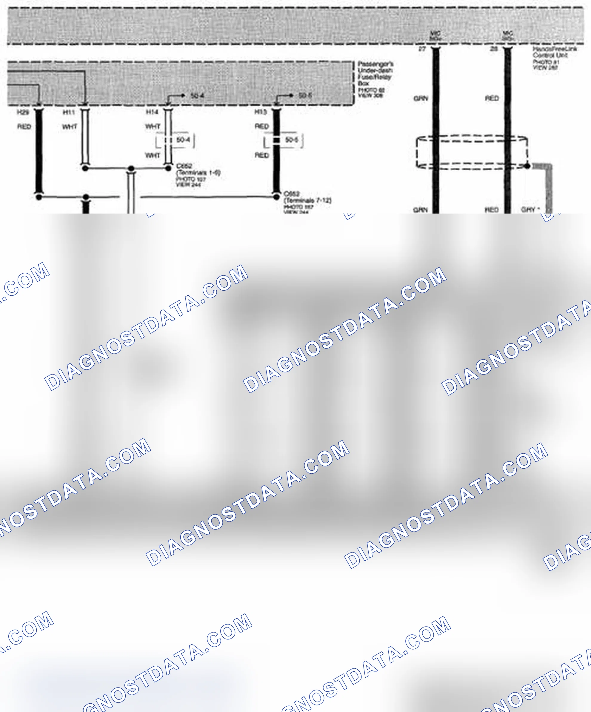 Scheme 316: AcuraLink Circuit Diagram (Page 153-2)