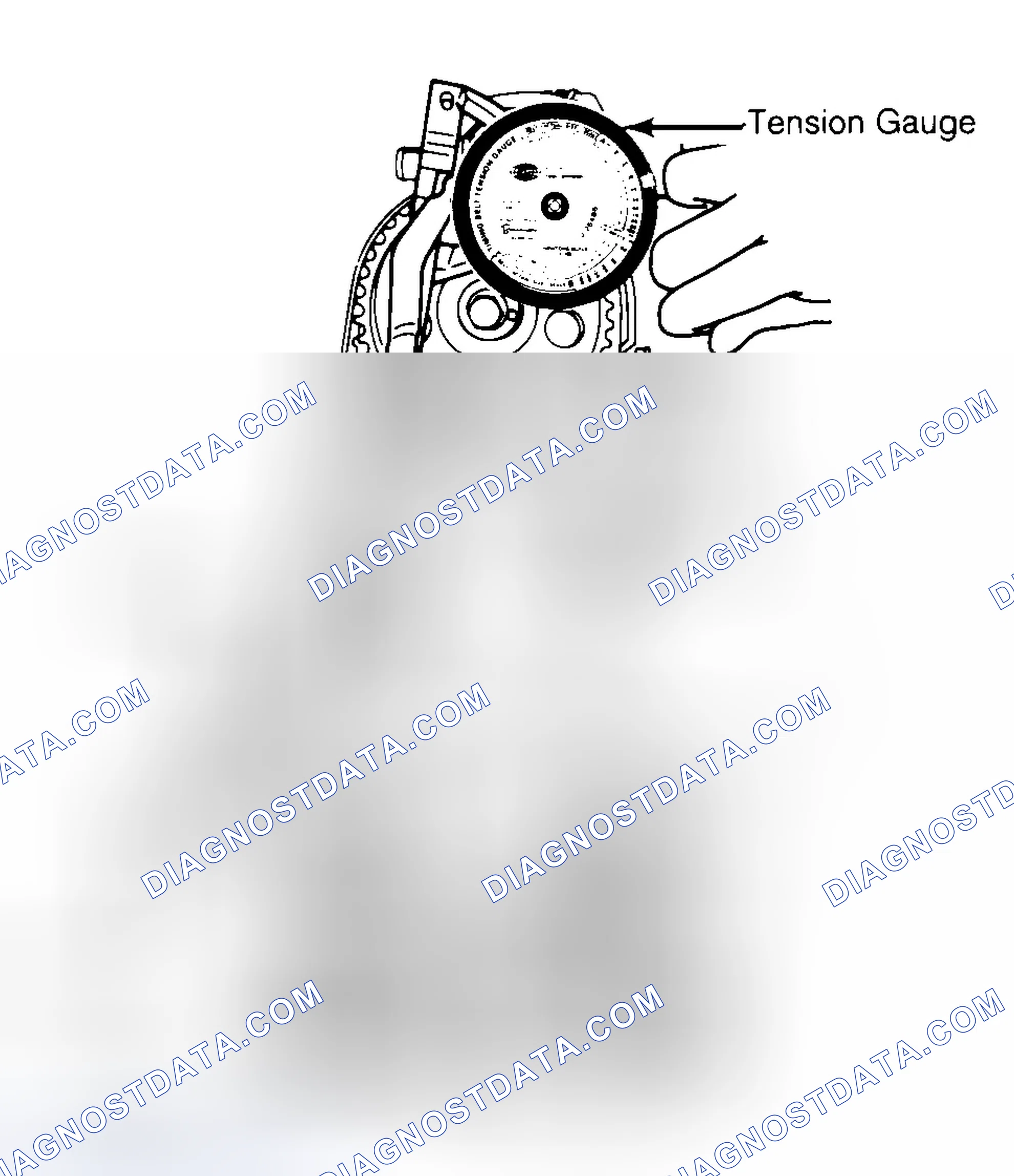 Scheme 3: Adjusting Typical Timing Belt Tension