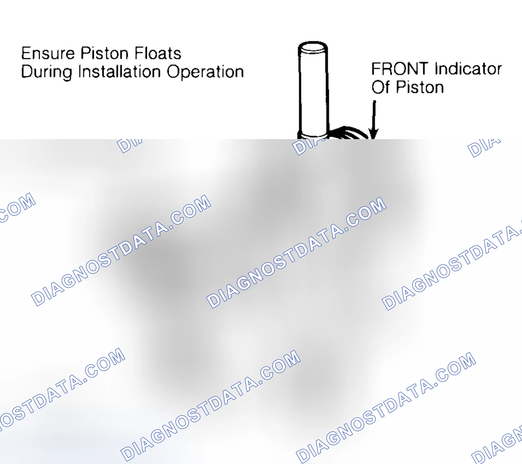 Scheme 12: Installing Typical Piston Pin