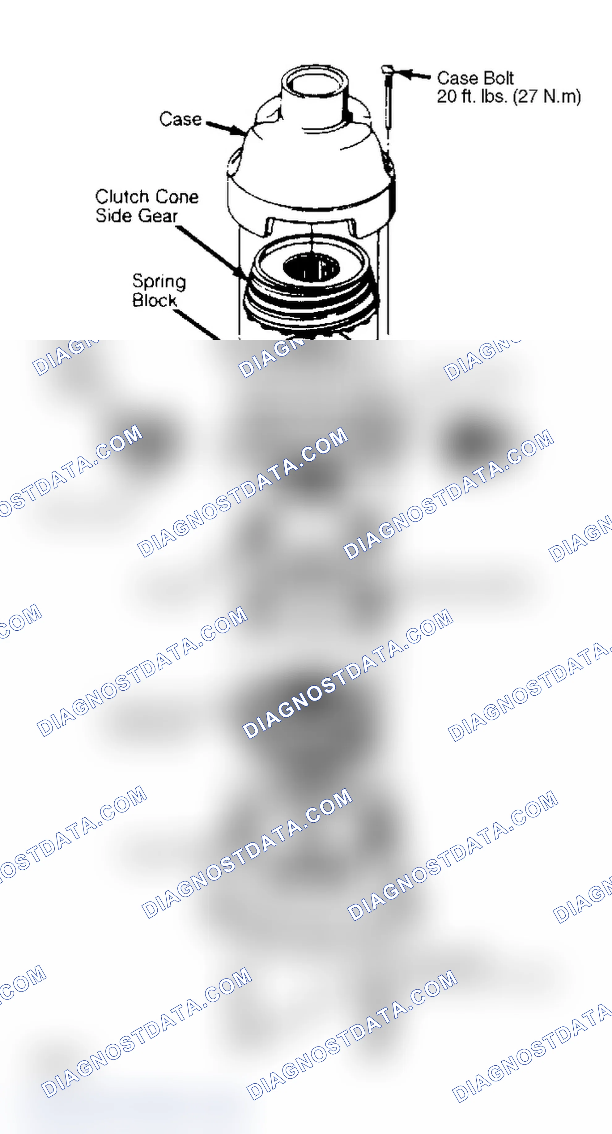 Scheme 11: Exploded View of Brog Warner Limited Slip Differential