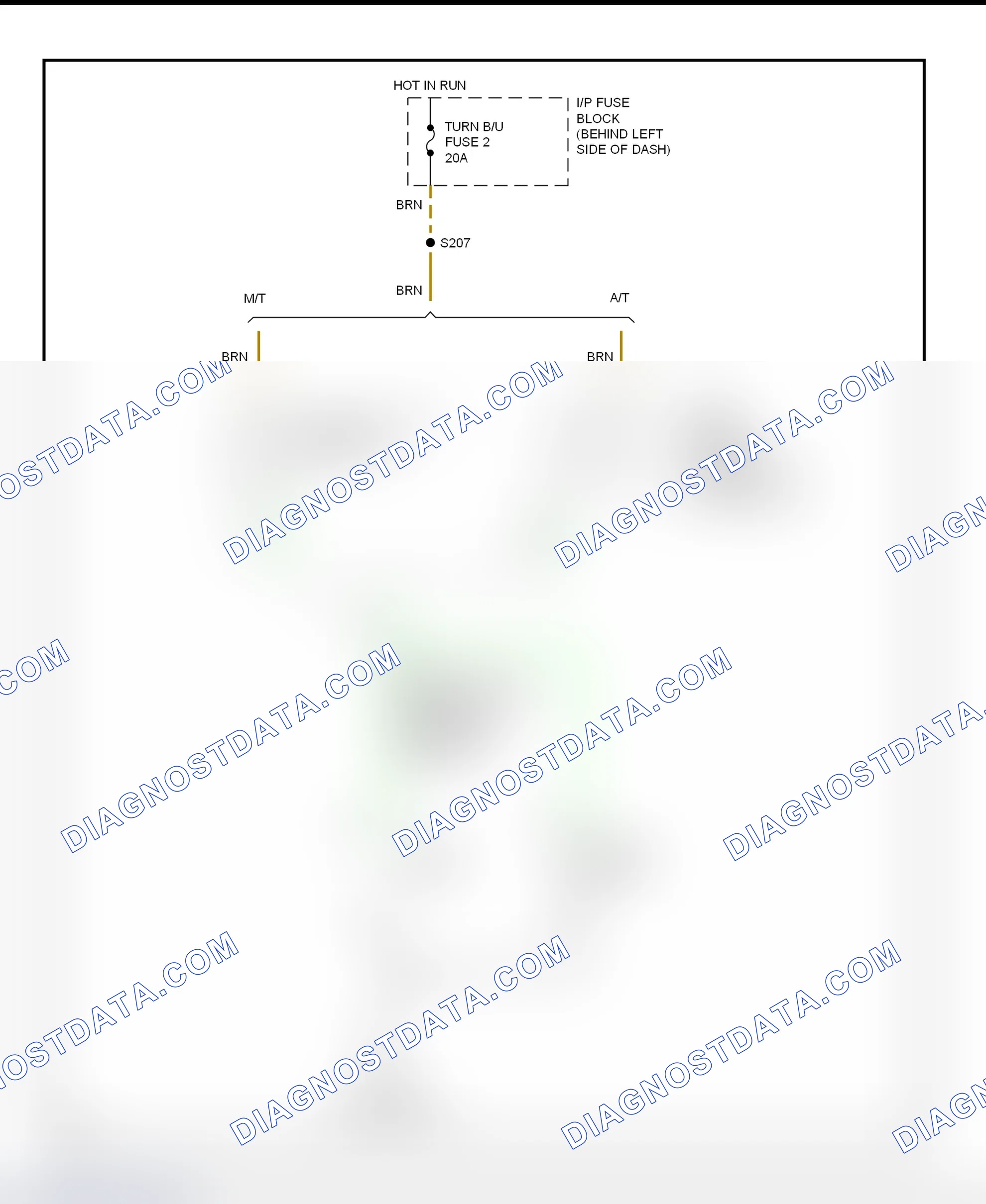 Scheme 48: Back-Up Lights Wiring Diagram (Camaro & Firebird)