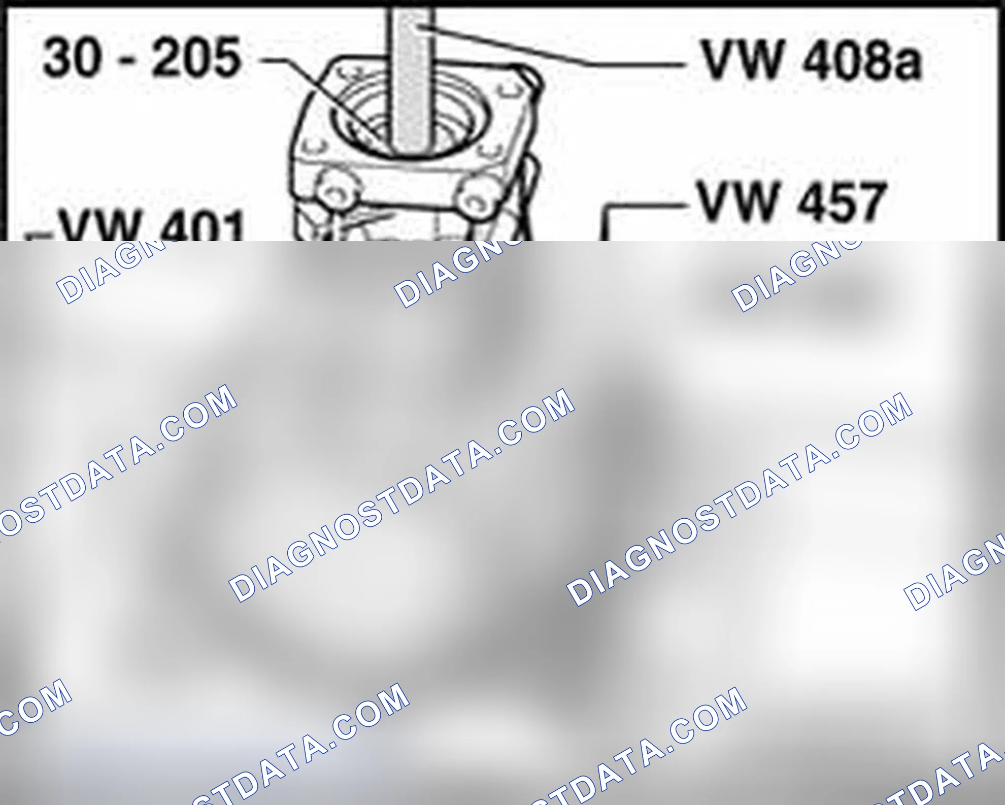 Scheme 653: Pressing in small taper roller bearing outer race