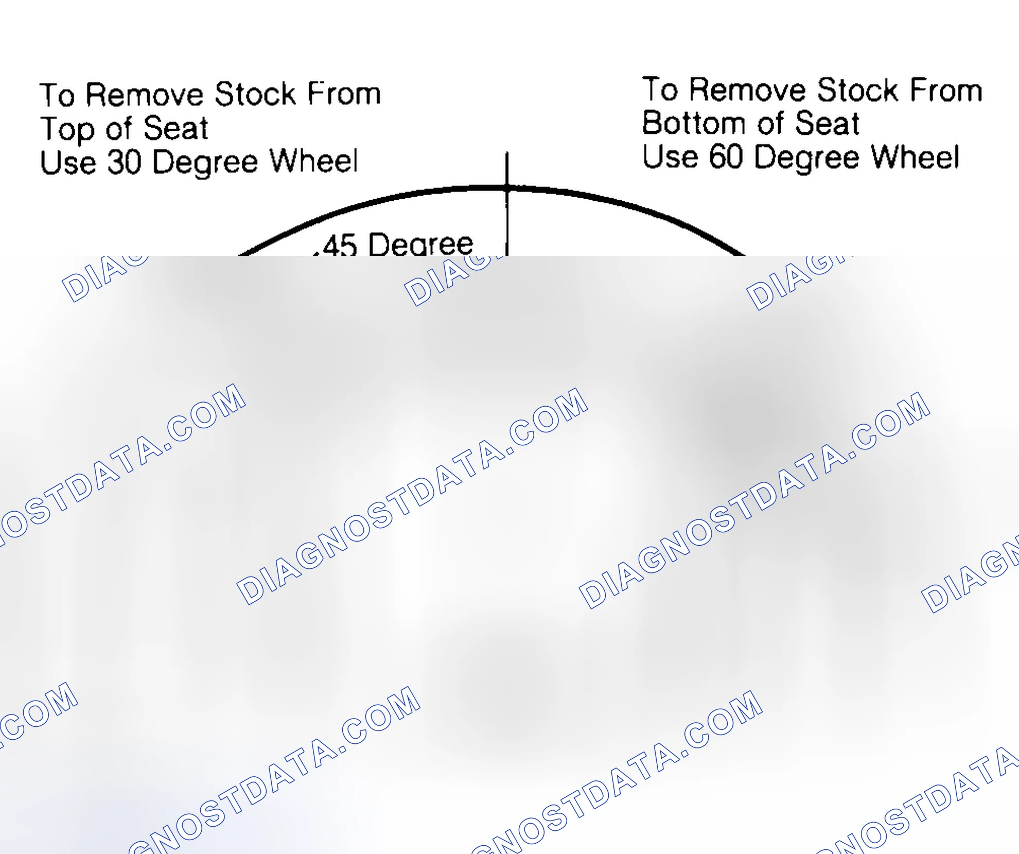 Scheme 19: Adjusting Valve Seat Width