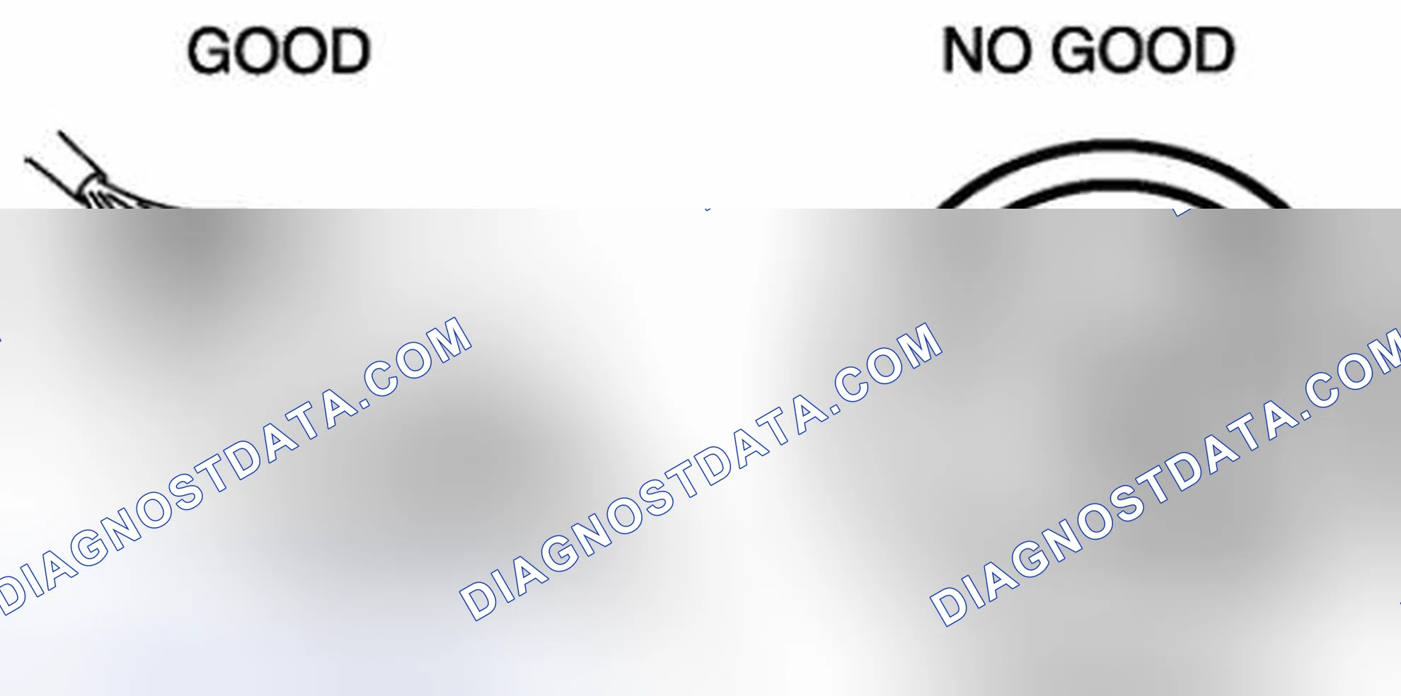 Scheme 14: Caution - DO NOT Probe Connector Terminals, Backprobe Harness Where Possible