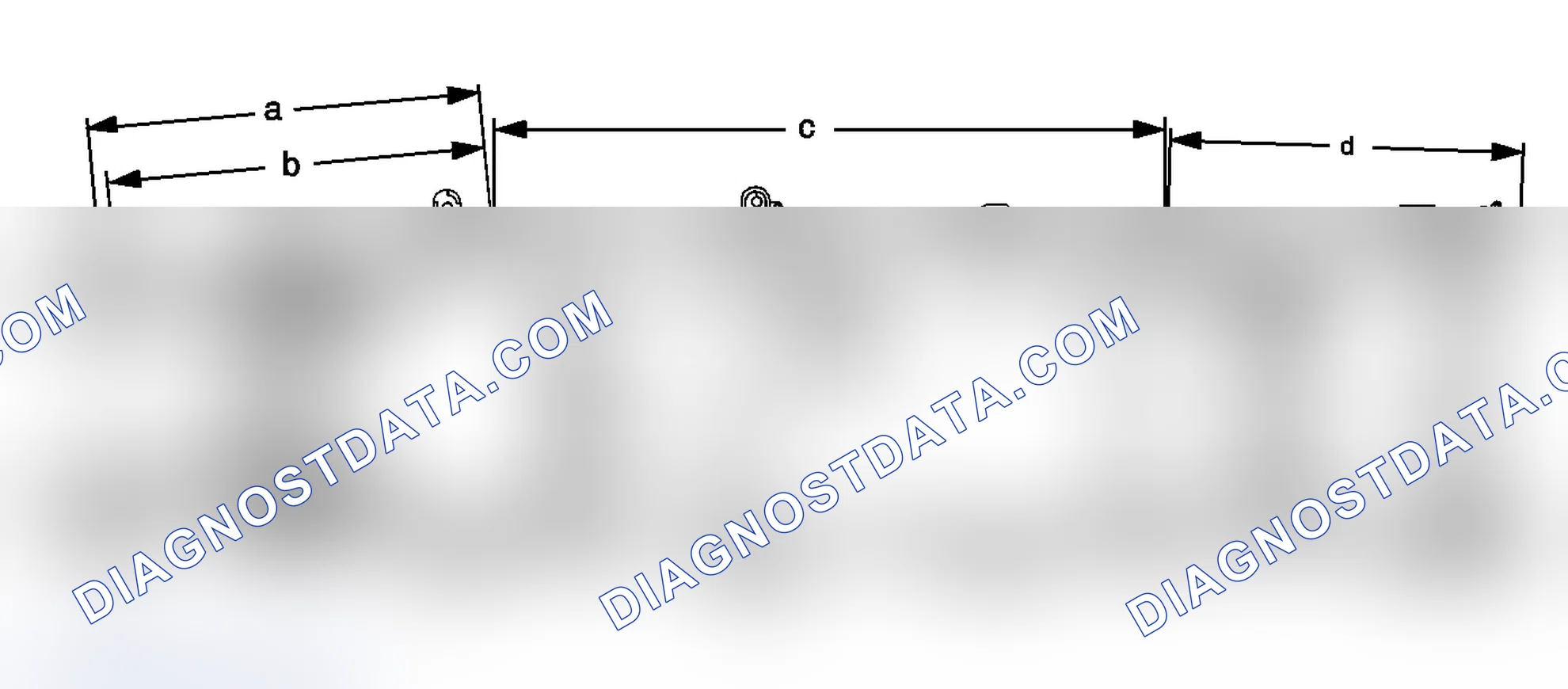 Scheme 6: Dimensions - Frame (2500 Suburban/Yukon XL /Avalanche 2WD)