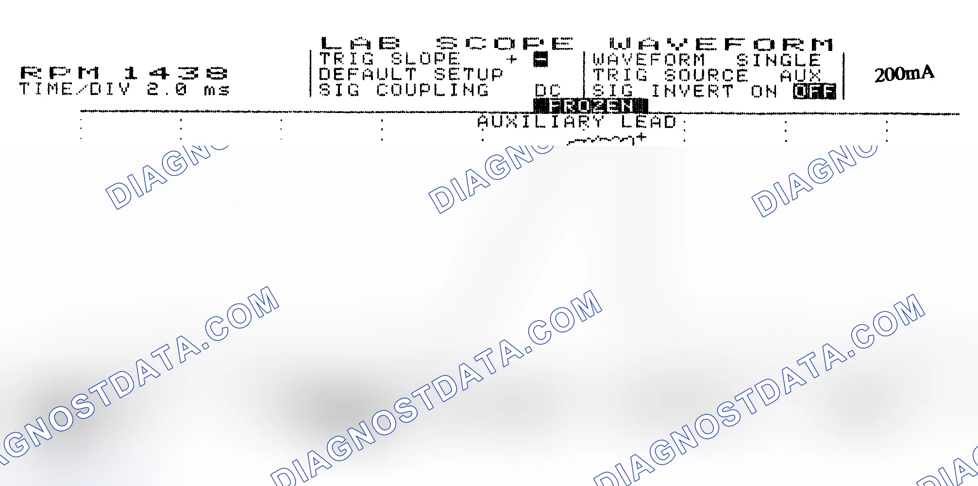 Scheme 15: Single Injector w/Normal Current Flow - Current Pattern