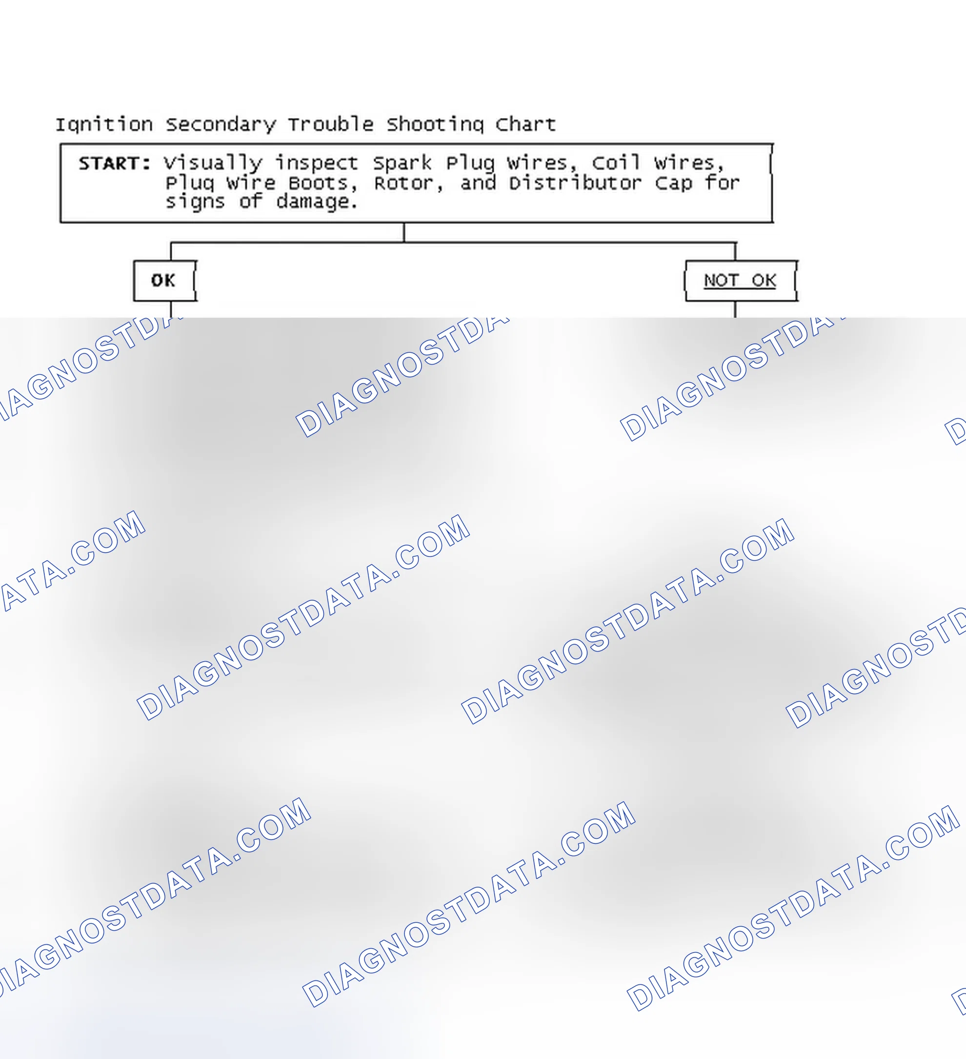 Scheme 1: Ignition Secondary Trouble Shooting Chart