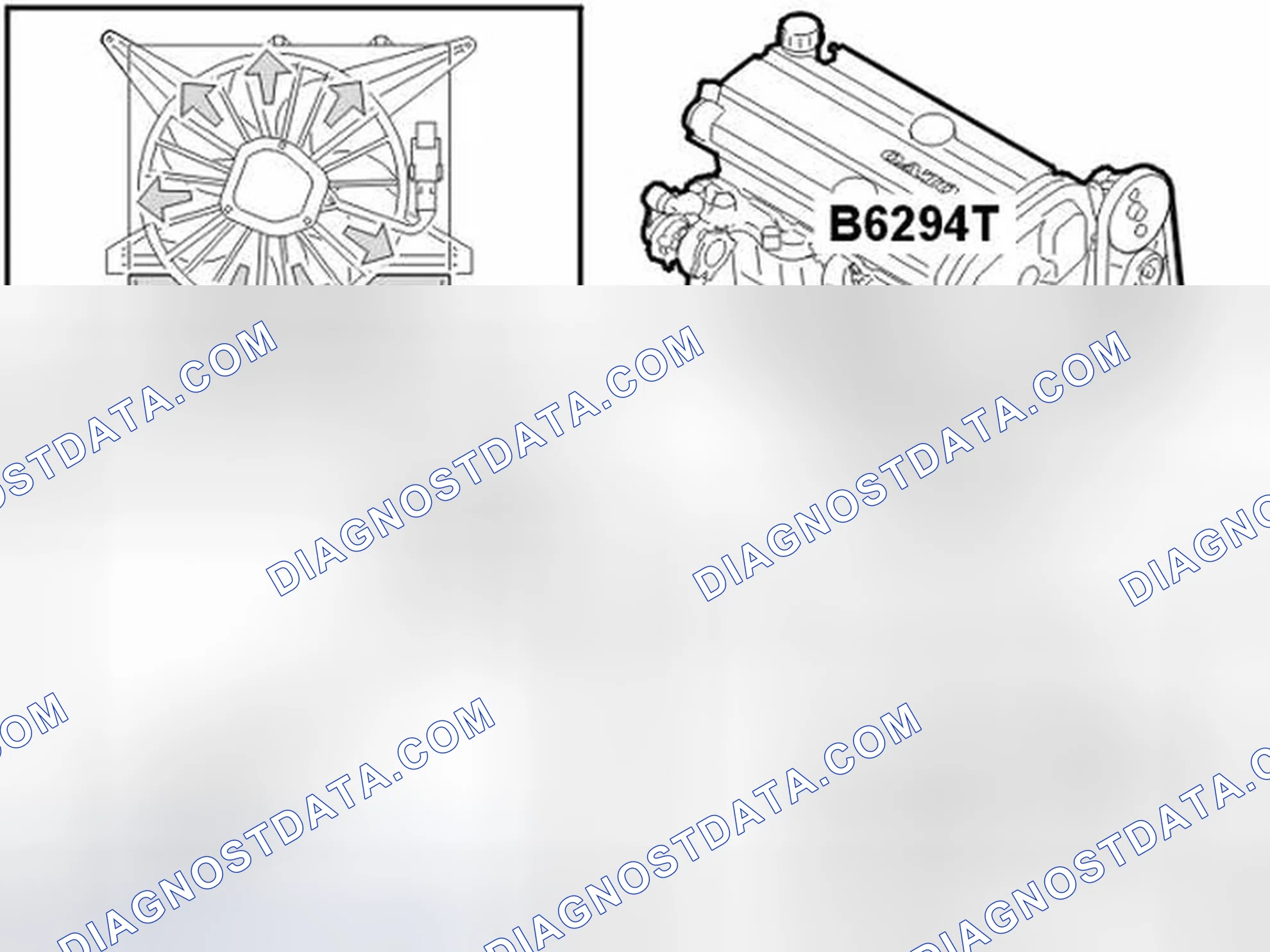 Scheme 472: UNIQUE TO THE XC90 WITH B6294T ENGINE