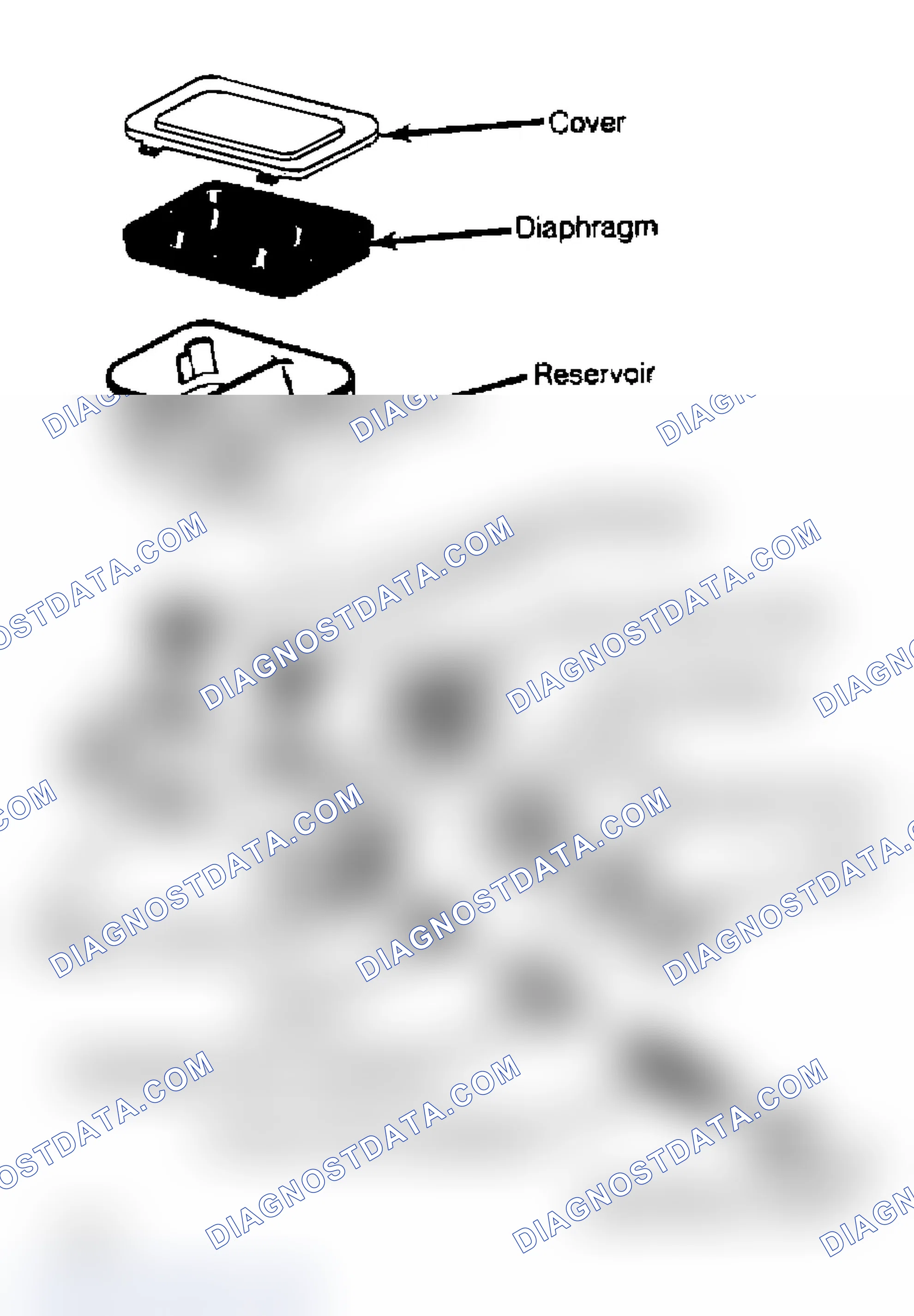 Scheme 32: Exploded View of Quick Take-Up Master Cylinder