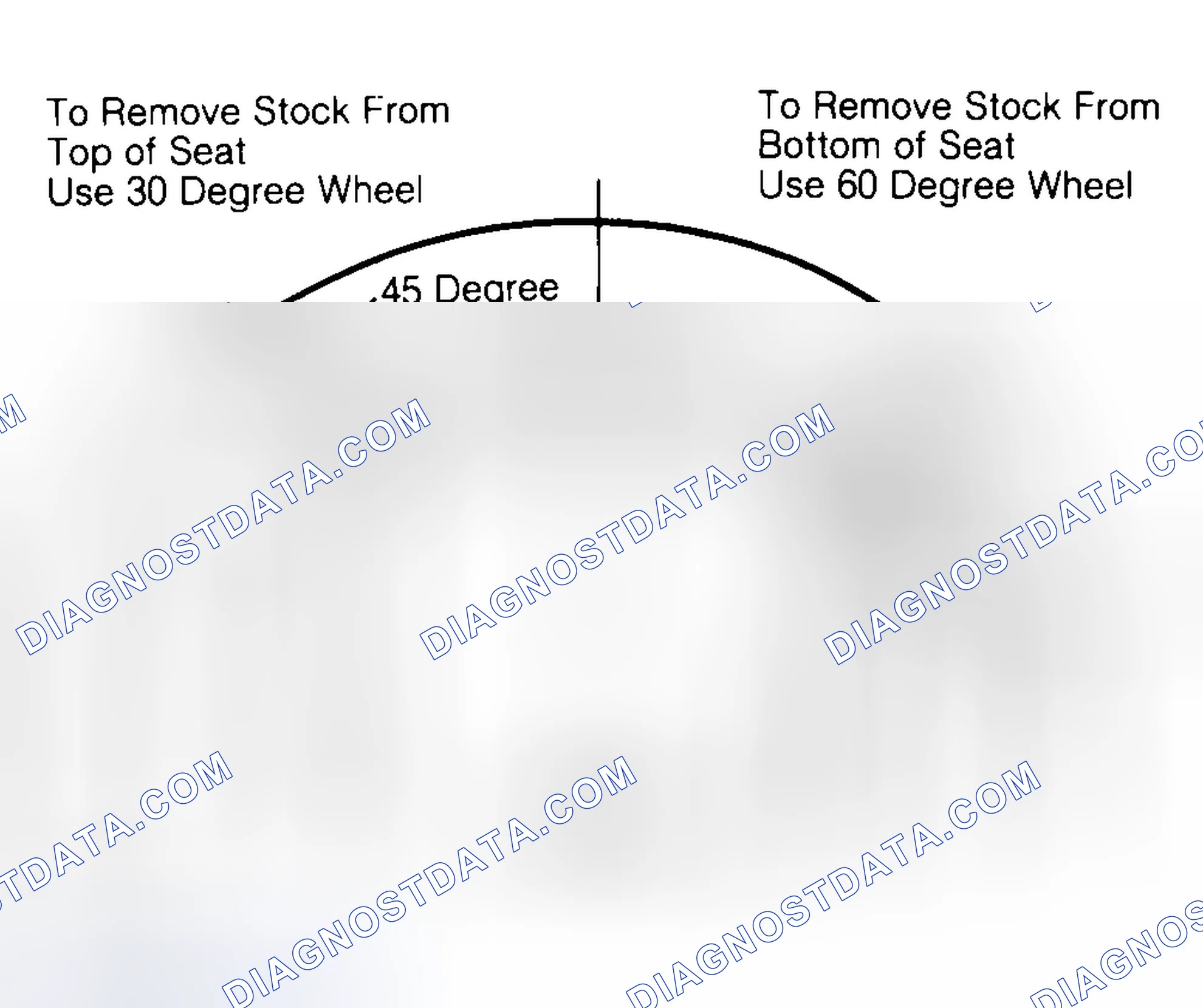 Scheme 19: Adjusting Valve Seat Width