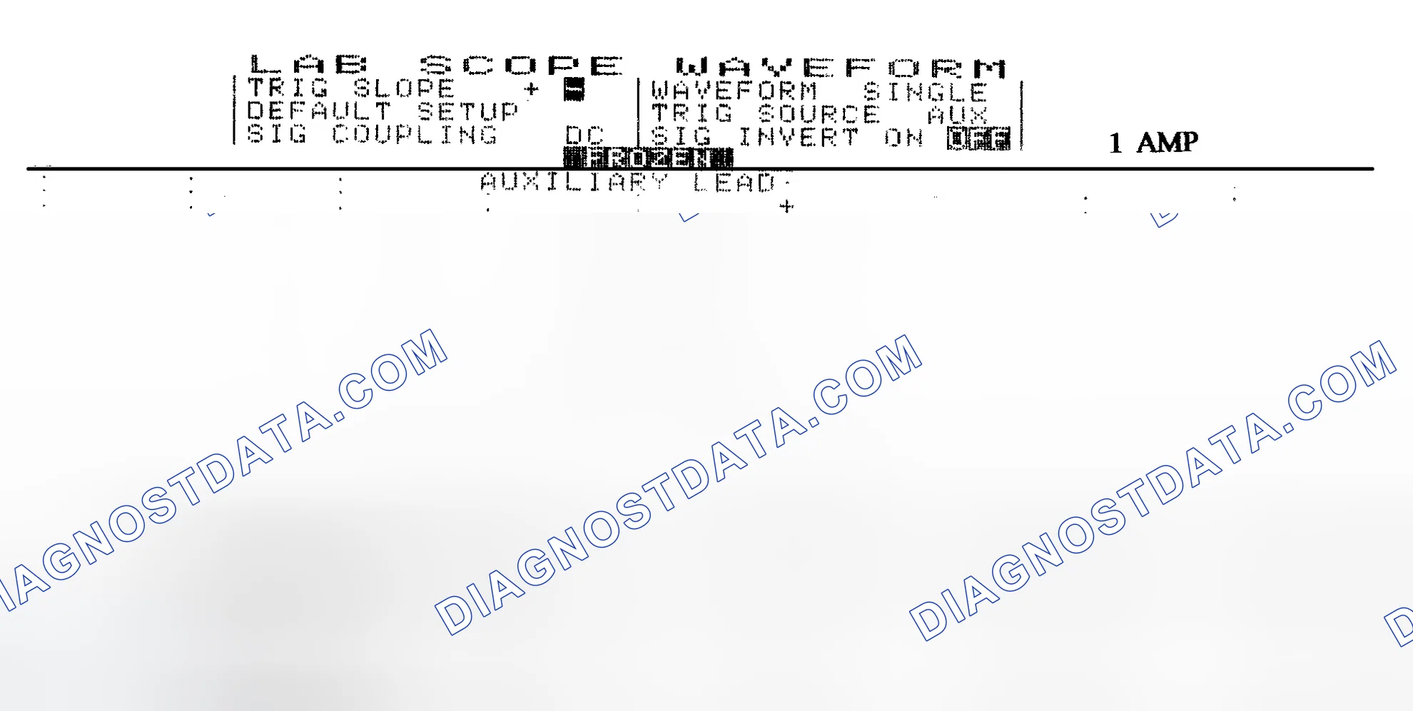 Scheme 20: Single Injector w/Normal Current Flow - Current Pattern