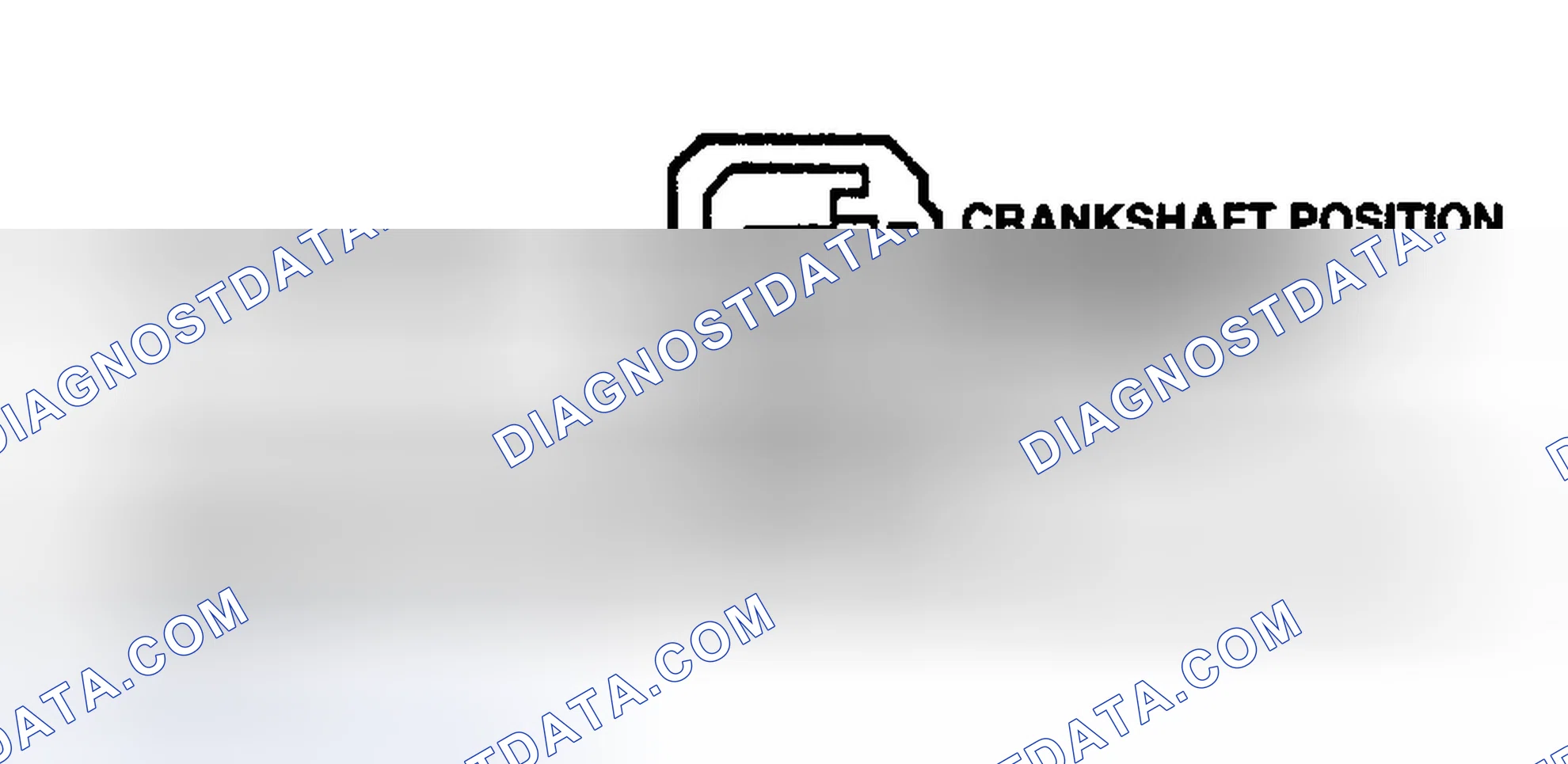 Scheme 240: CKP Sensor Connector Terminals & Test Circuits