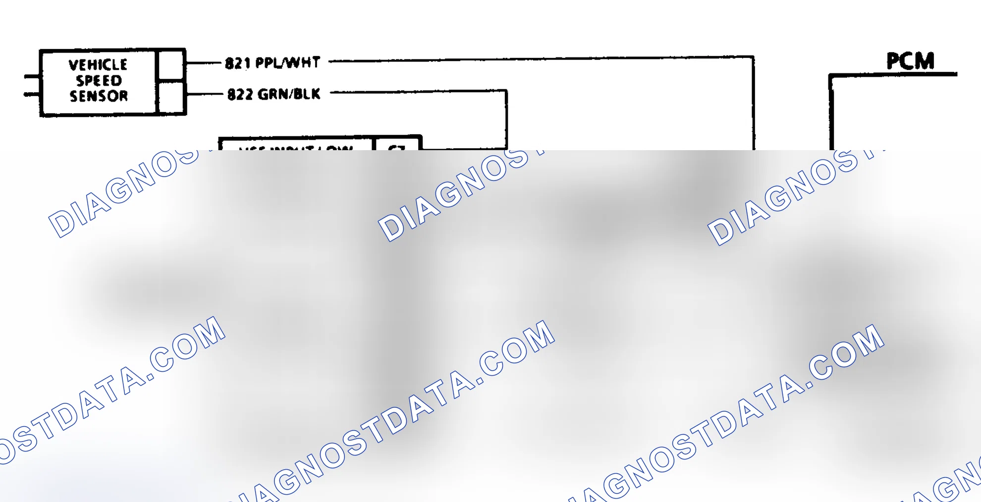 Scheme 18: Code 24, Schematic ("S" & "T" Series Utility Vehicles M/T) Vehicle Speed Sensor