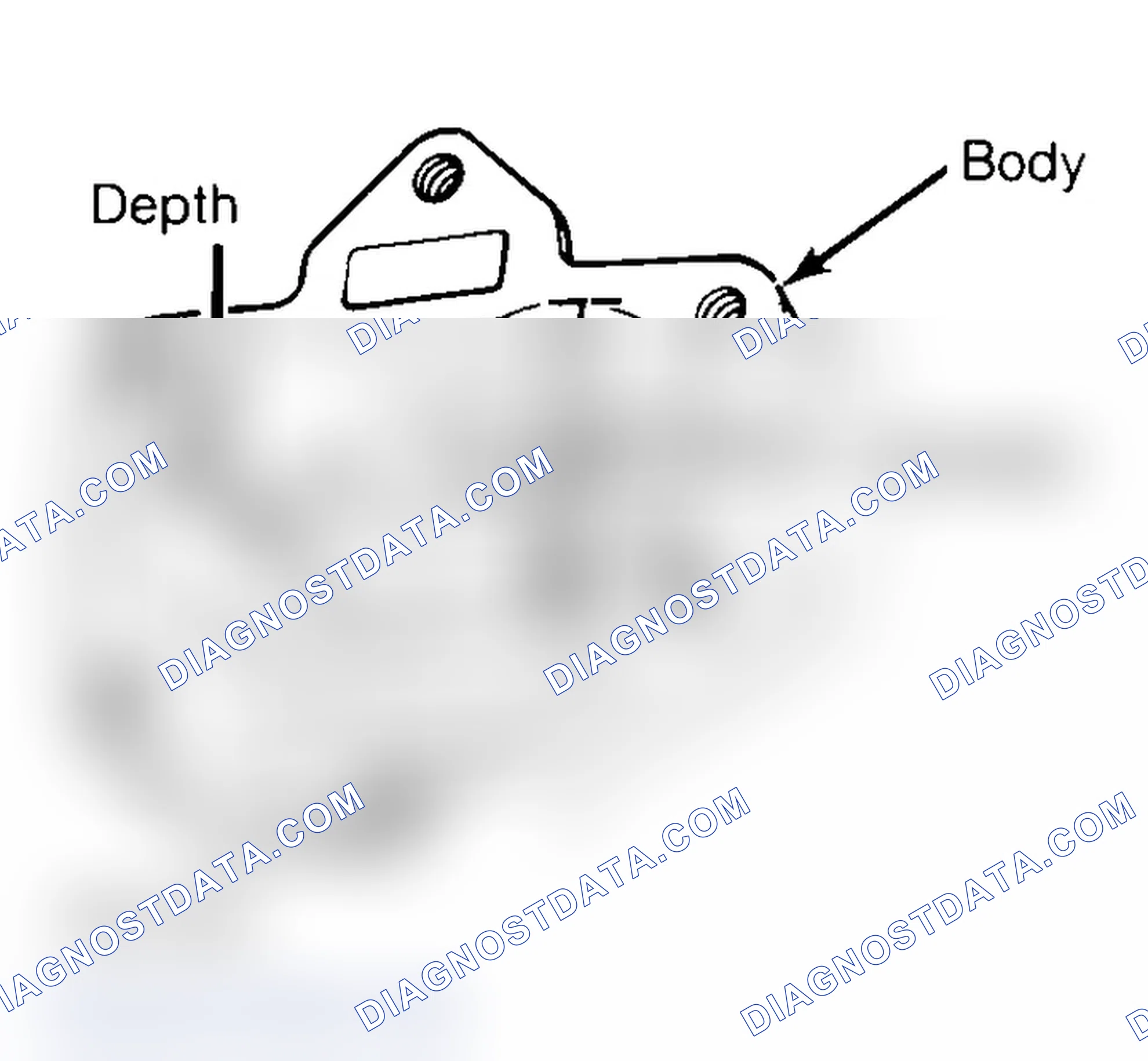 Scheme 35: Measuring Oil Pump Gear Cavity