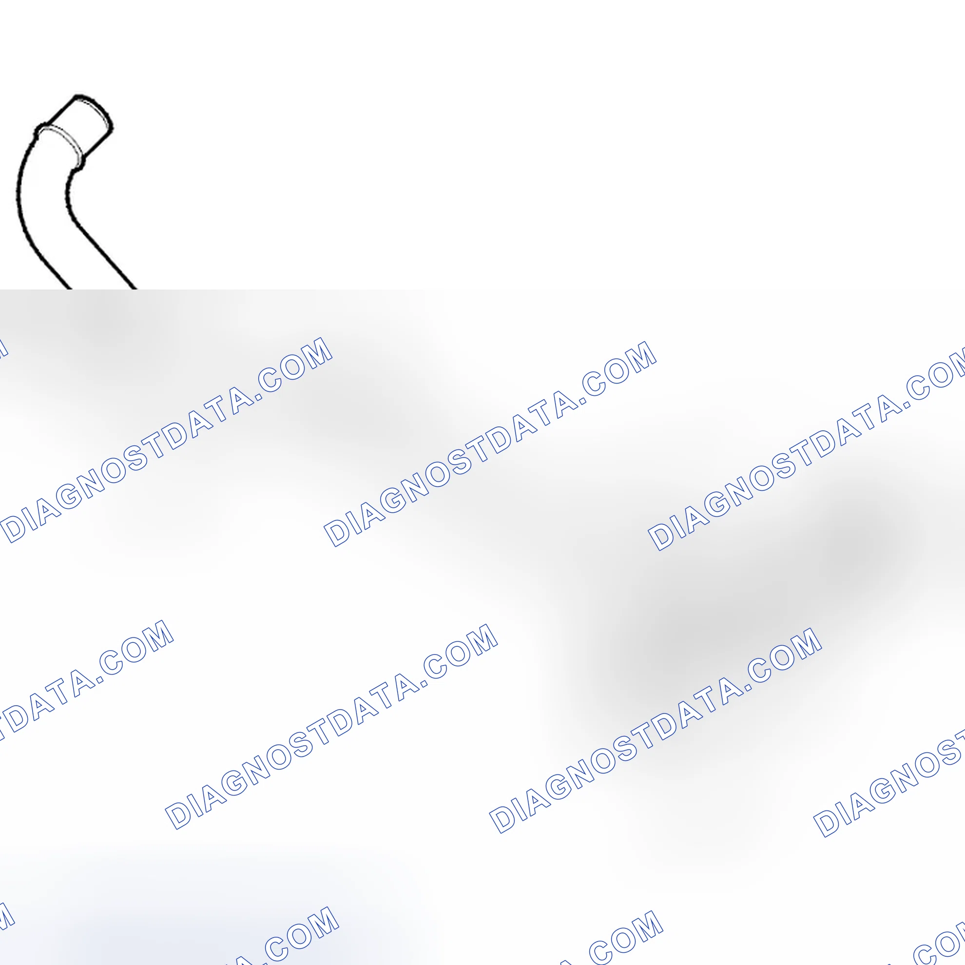 Scheme 155: Releasing The Inlet Pipe For The Coolant Pump