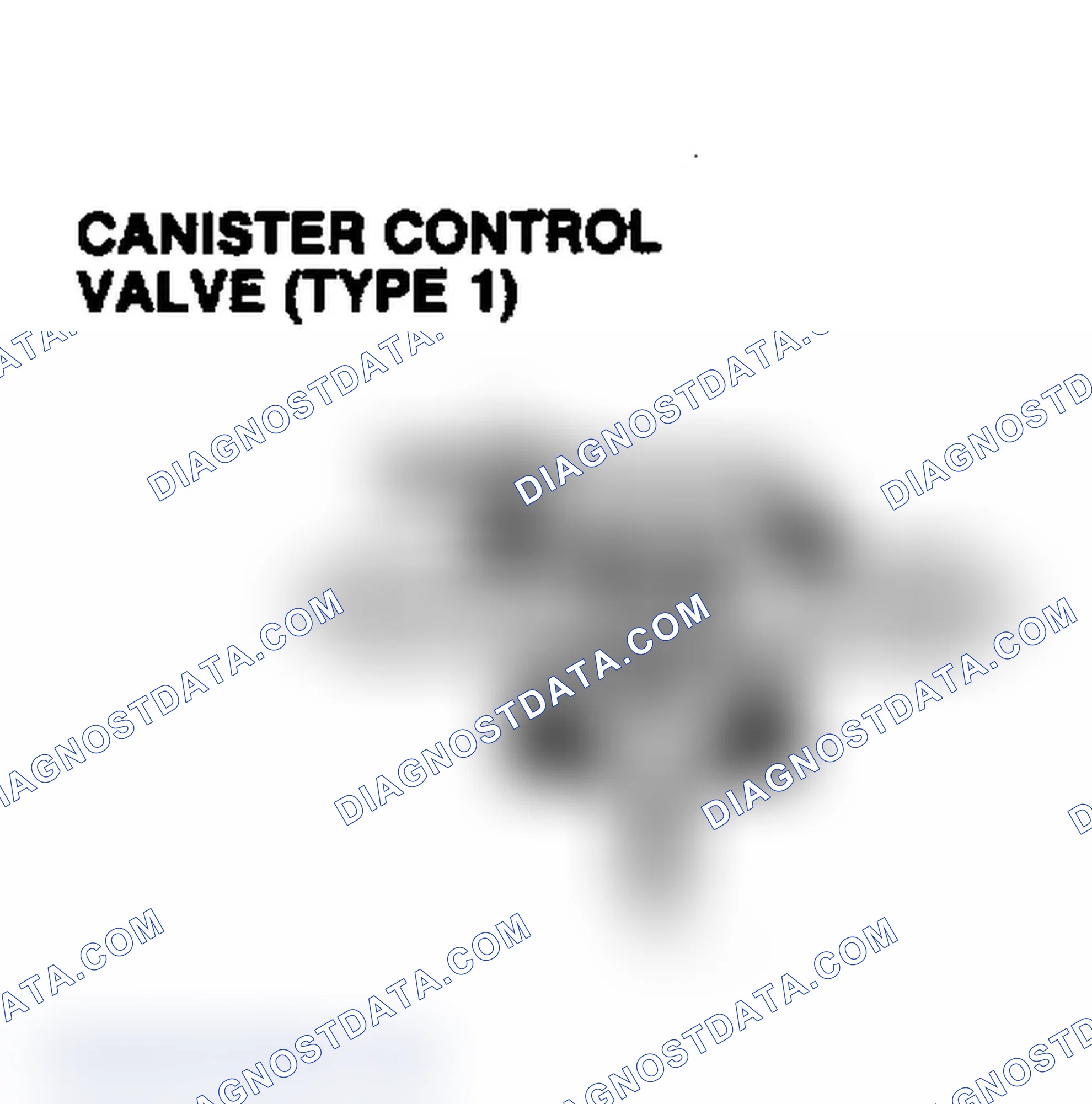 Scheme 12: CANISTER CONTROL VALVE (TYPE 1)