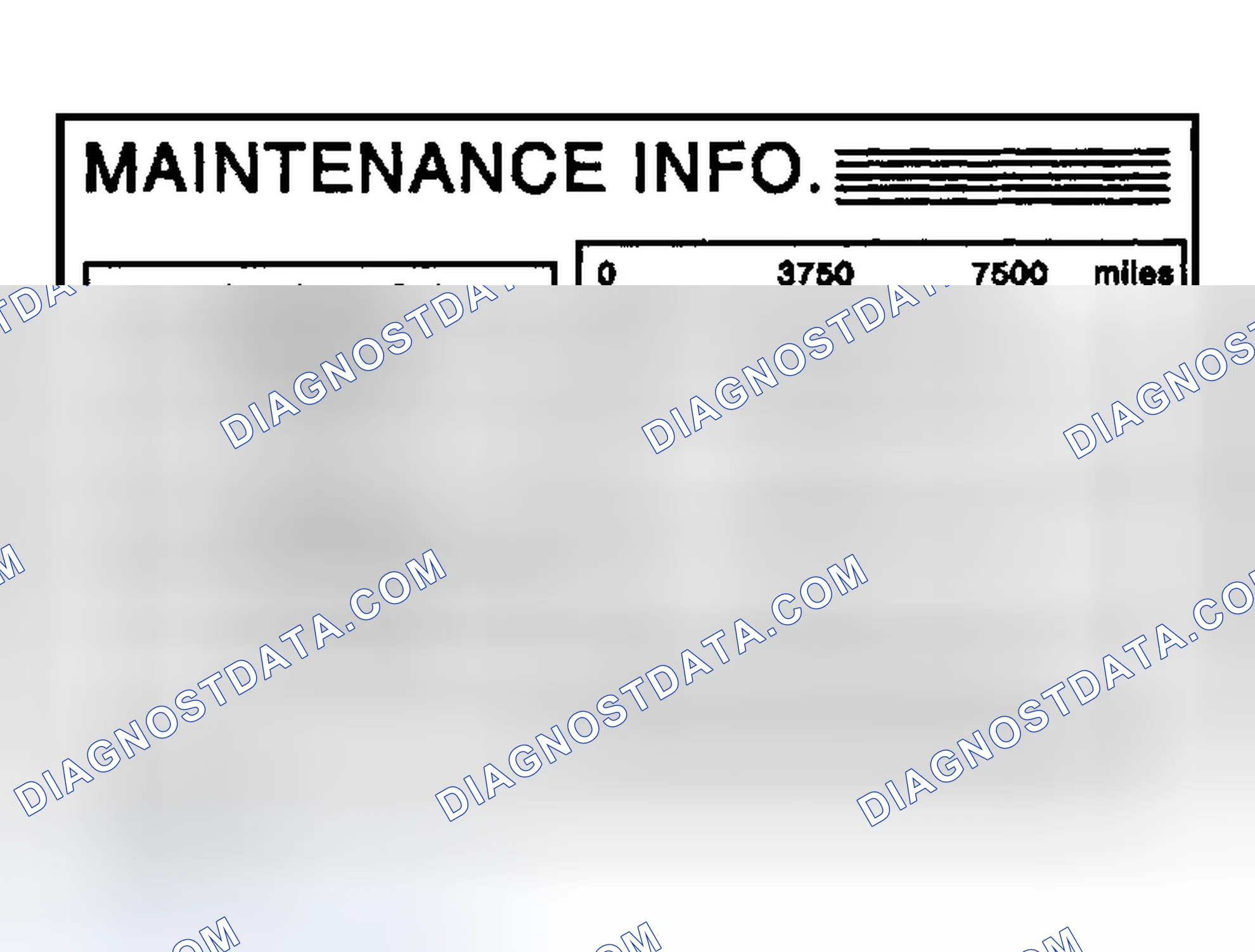 Scheme 5: MAINTENANCE INTERVAL RESET - PROCEDURE 3