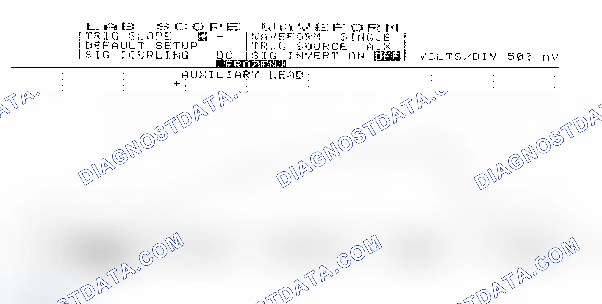 Scheme 14: Single Injector w/Excessive Current Flow - Current Pattern